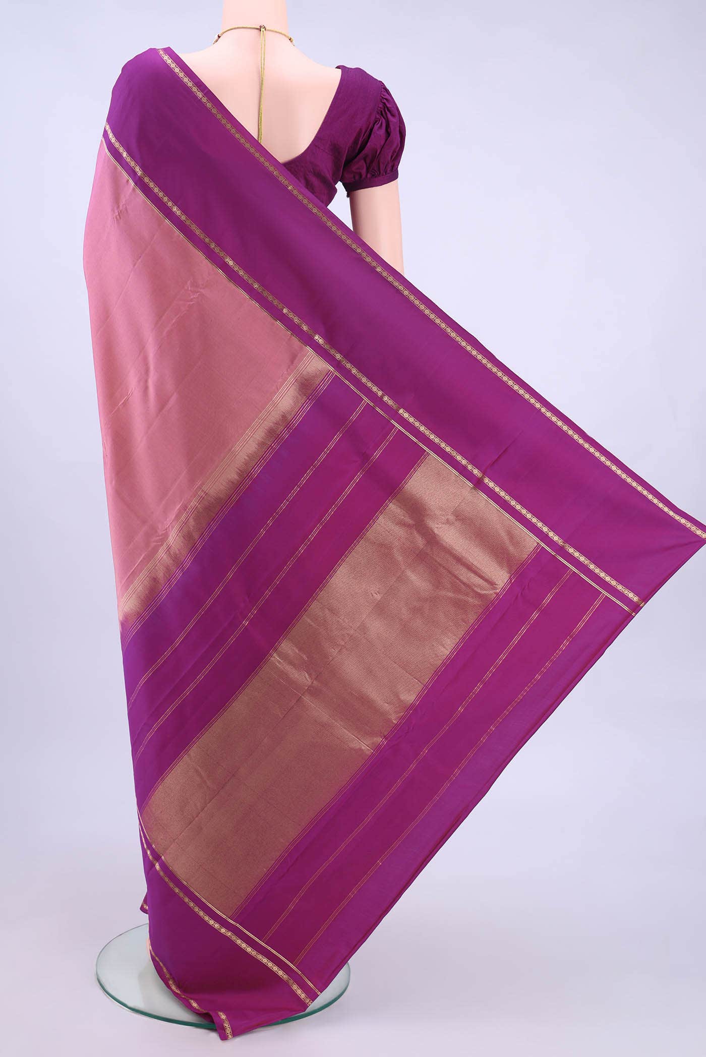 Coral Nangavalli Silk [ Salem ] Saree