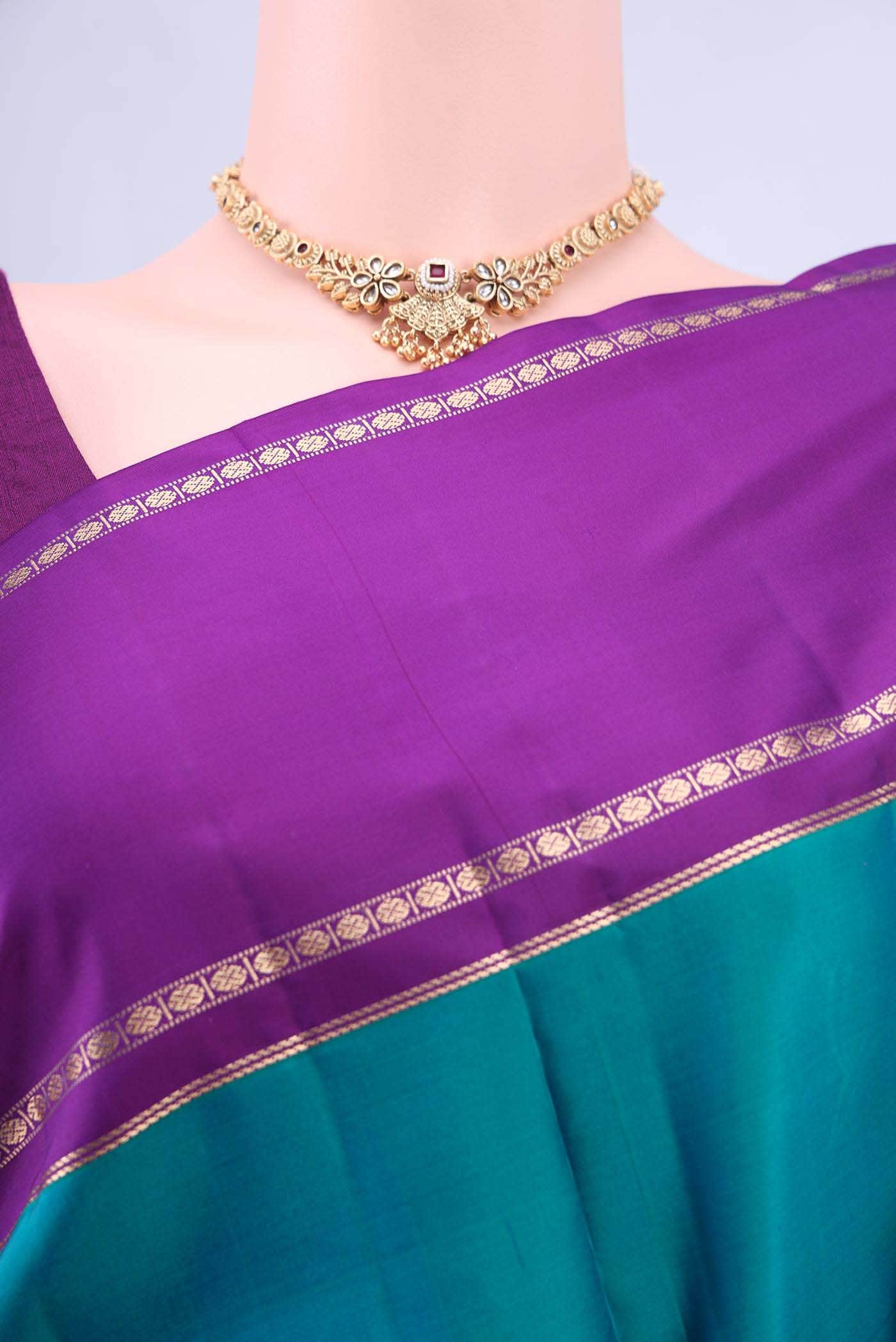 no Dual Tone Nangavalli Silk [ Salem ] Saree