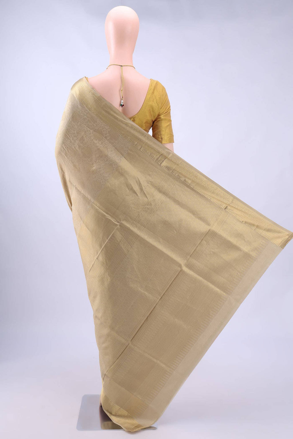 Beige Uppada Silk Saree