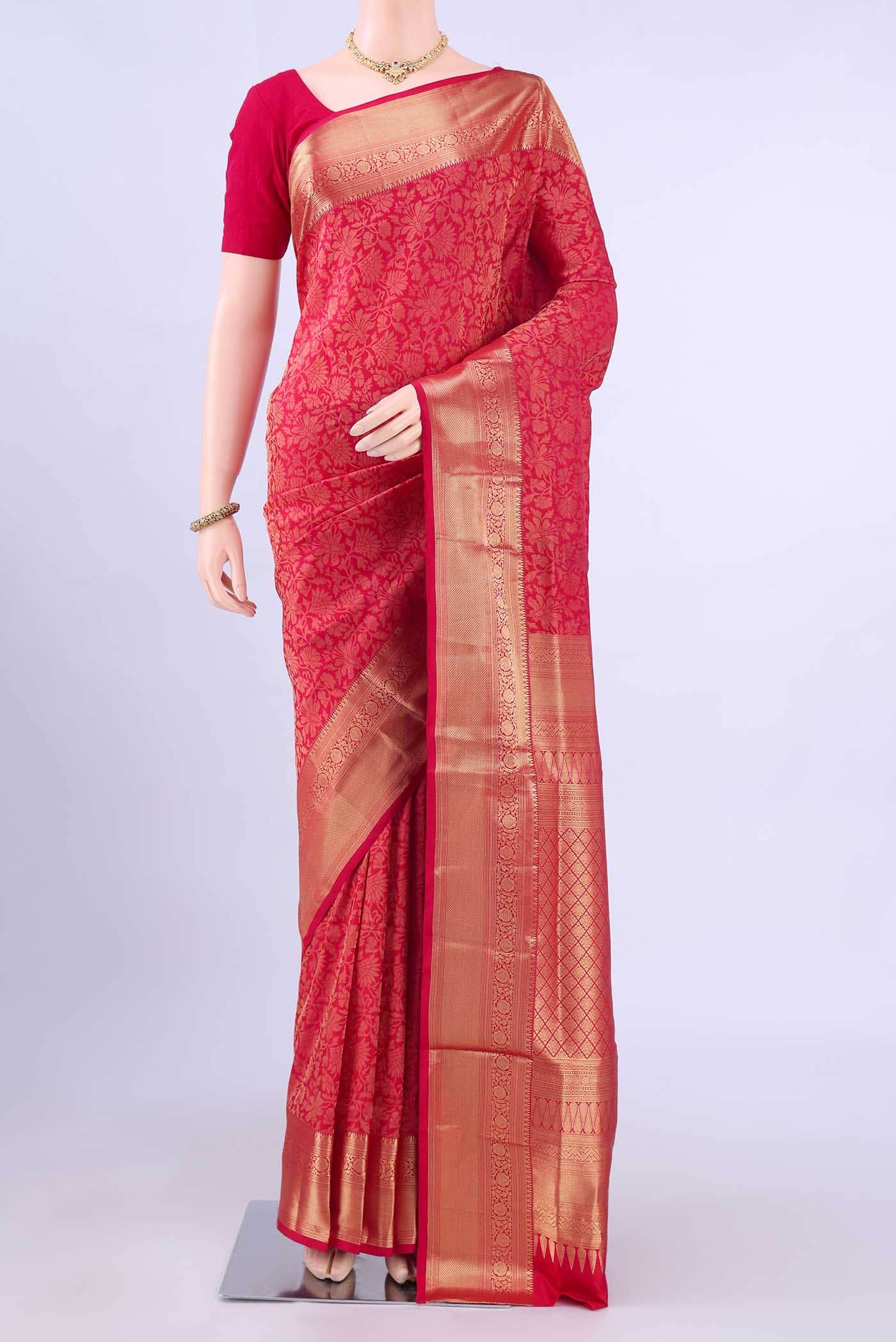 NO Dual Tone Soft Silk Saree