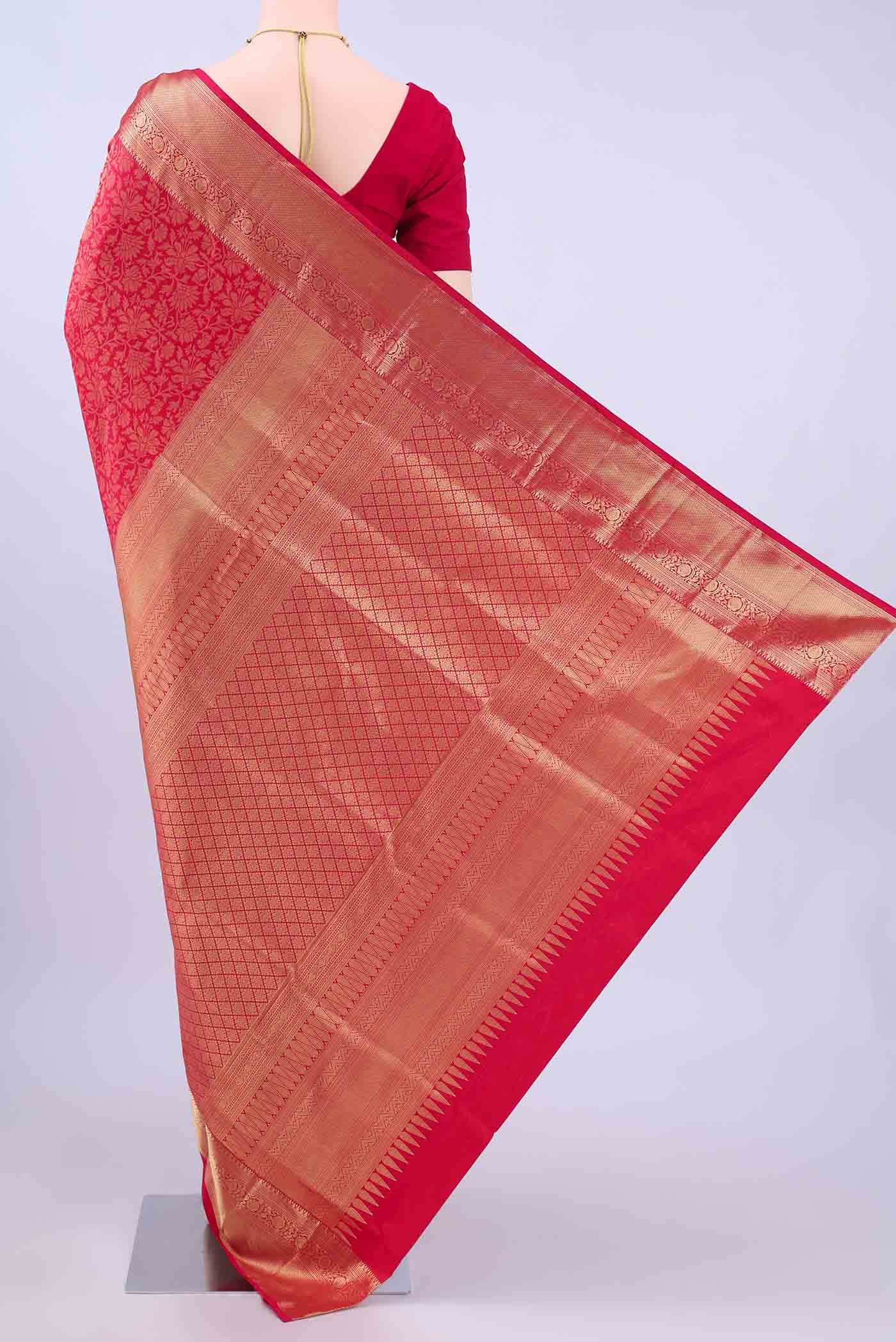 NO Dual Tone Soft Silk Saree