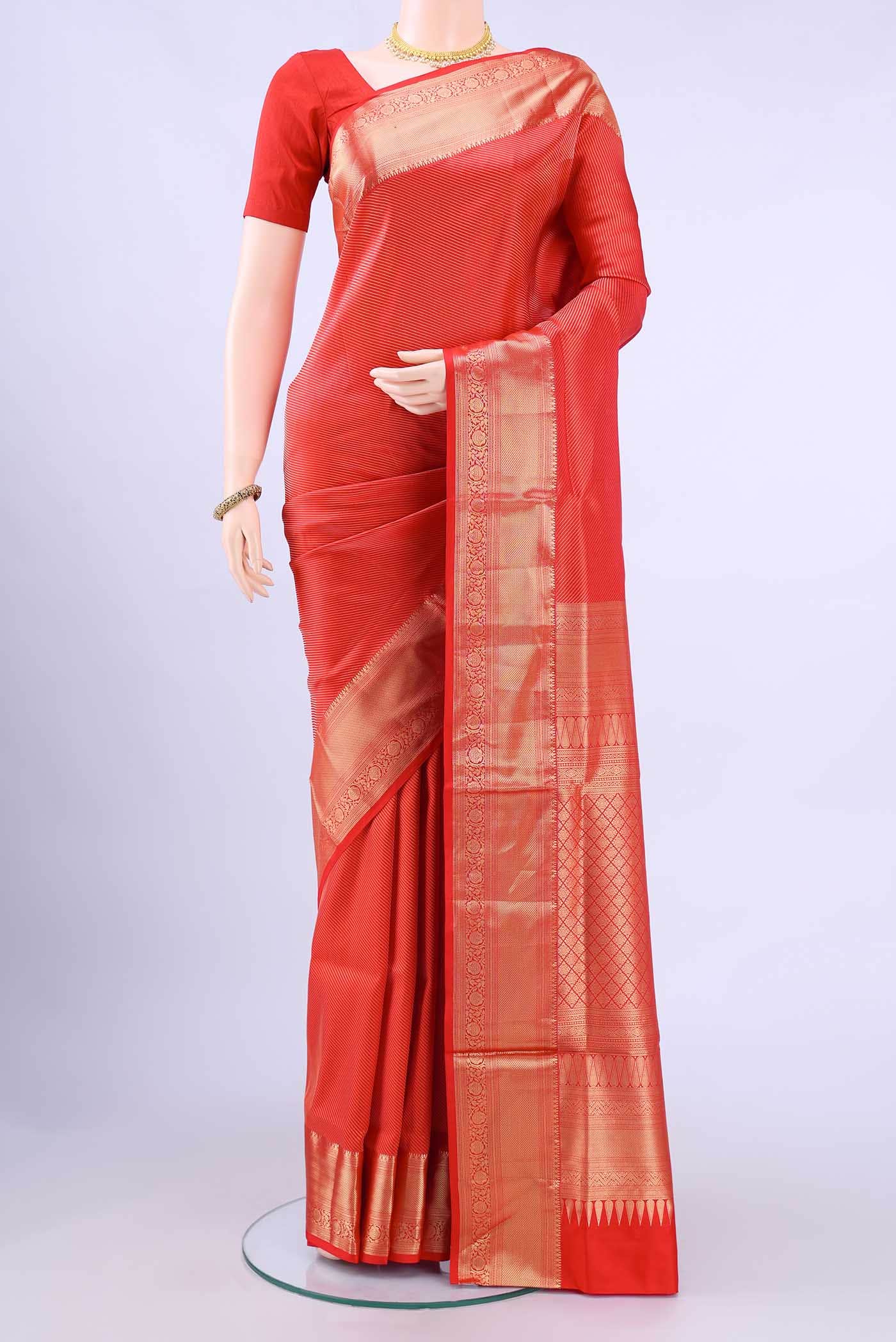 NO Dual Tone Soft Silk Saree