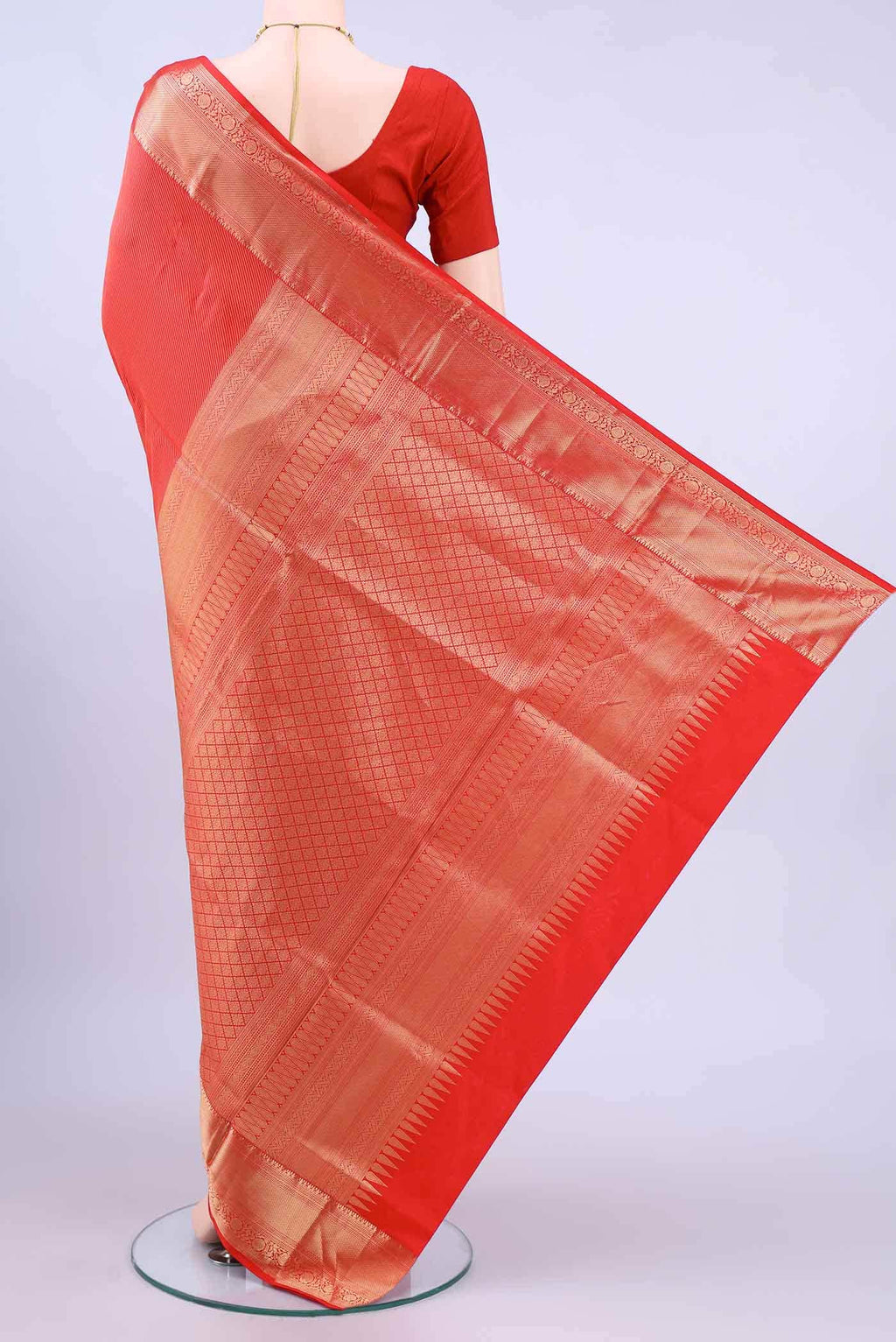 NO Dual Tone Soft Silk Saree