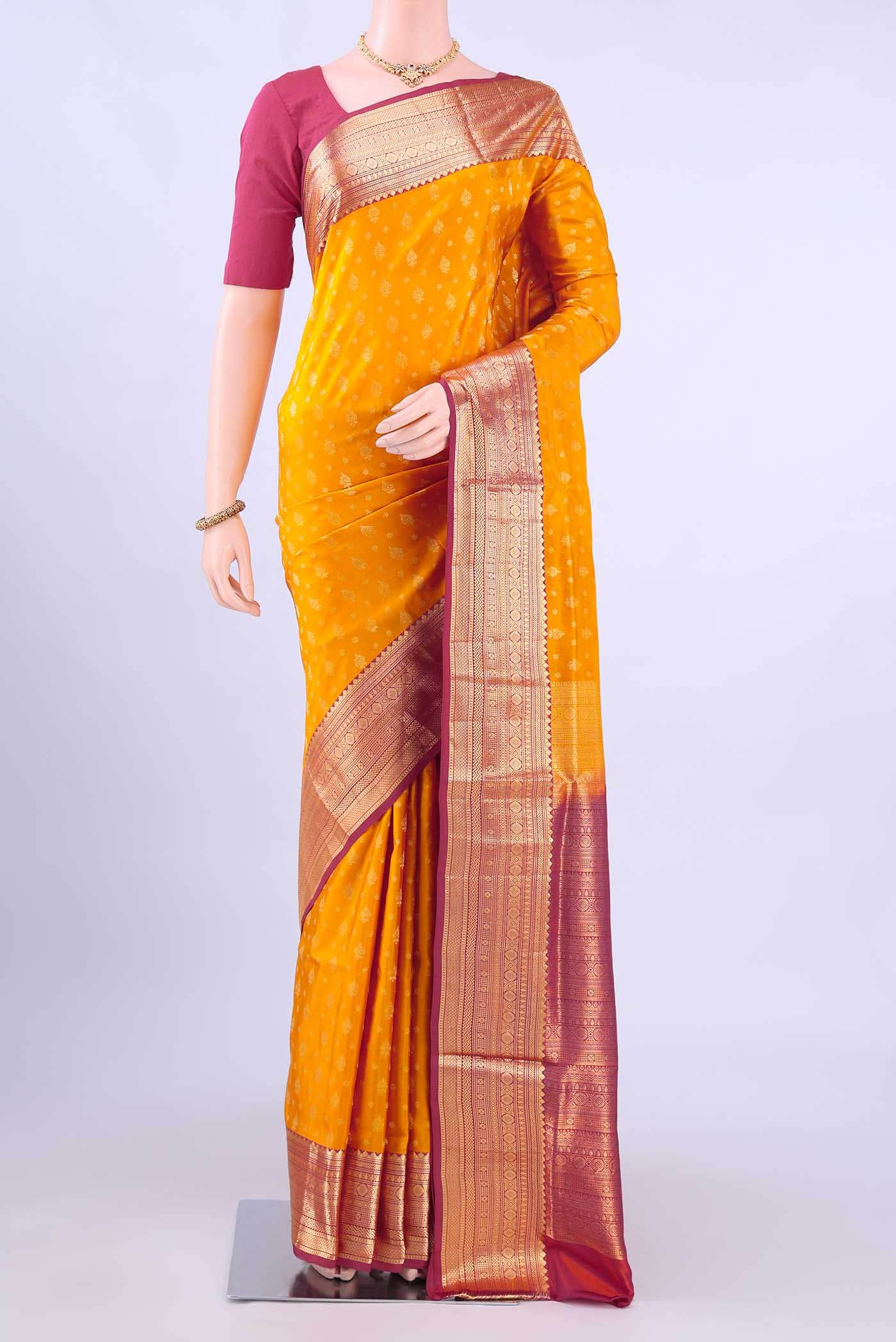 NO Dual Tone Soft Silk Saree