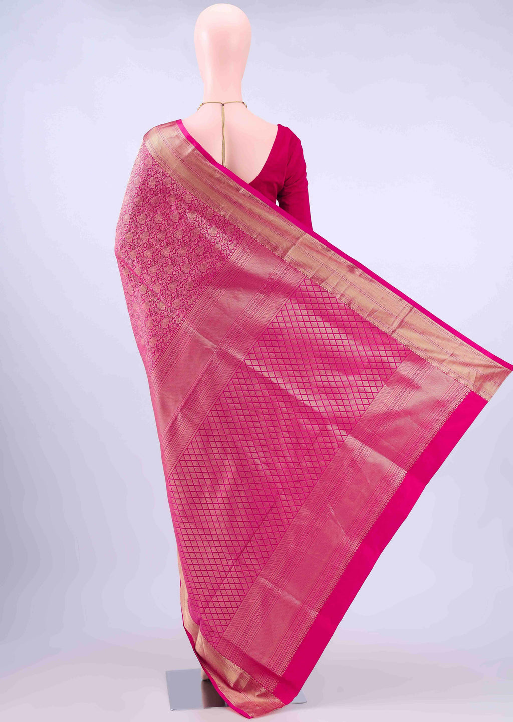 Pink Soft Silk Saree