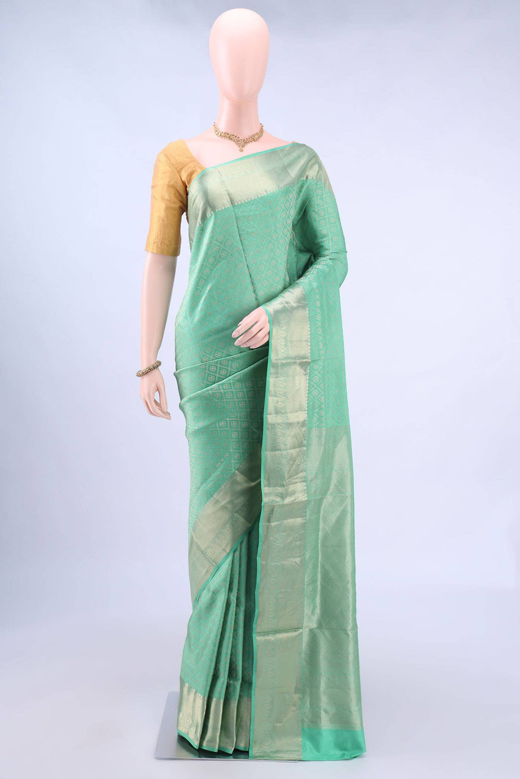 Sky Blue Uppada Silk Saree