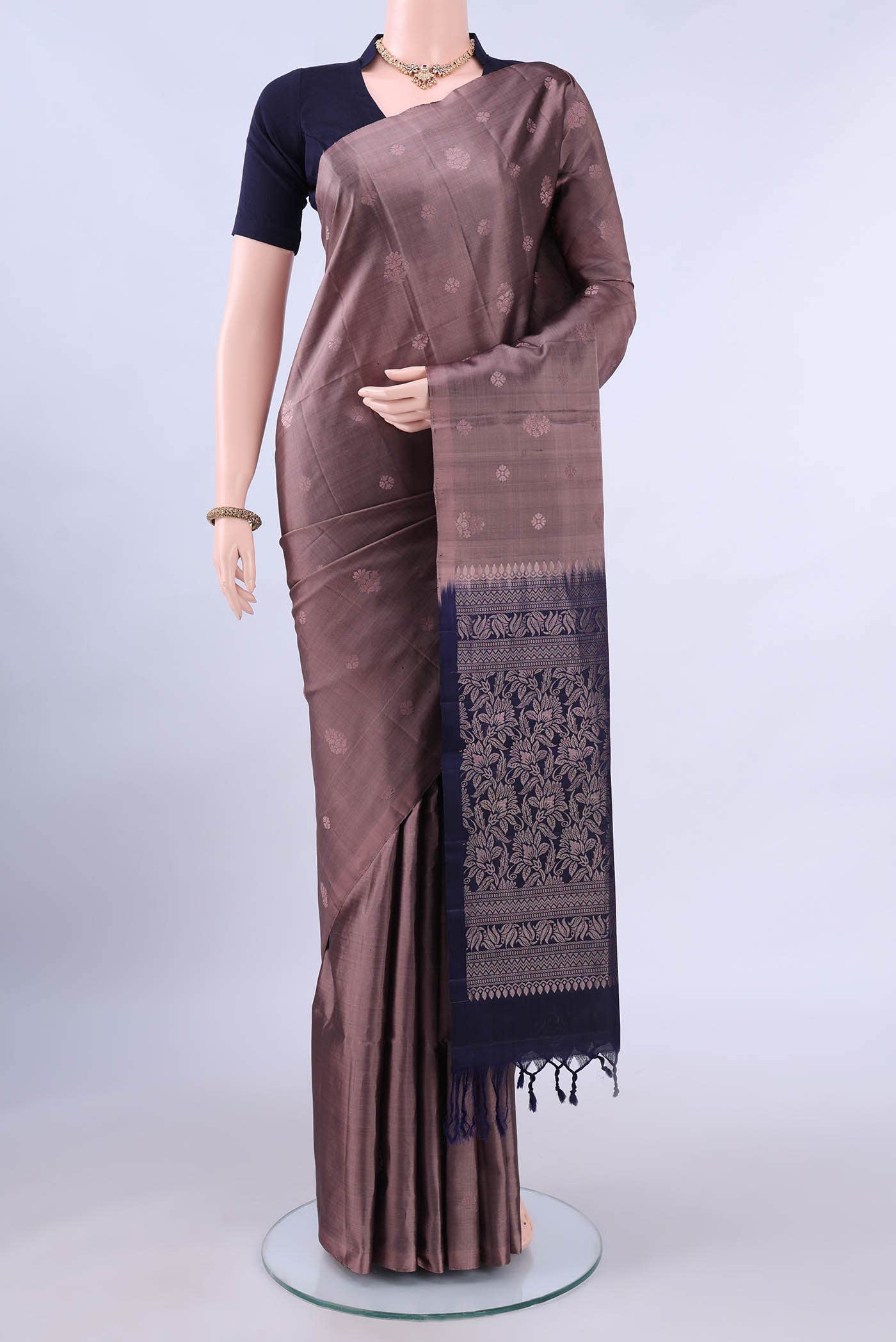 Coral Soft Silk Saree