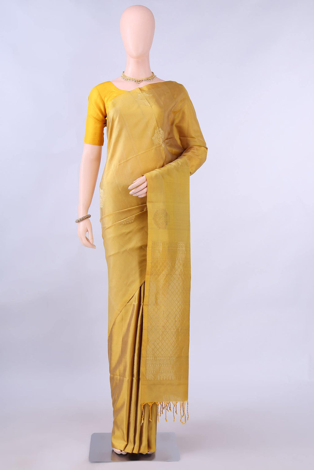 Gold Soft Silk Saree