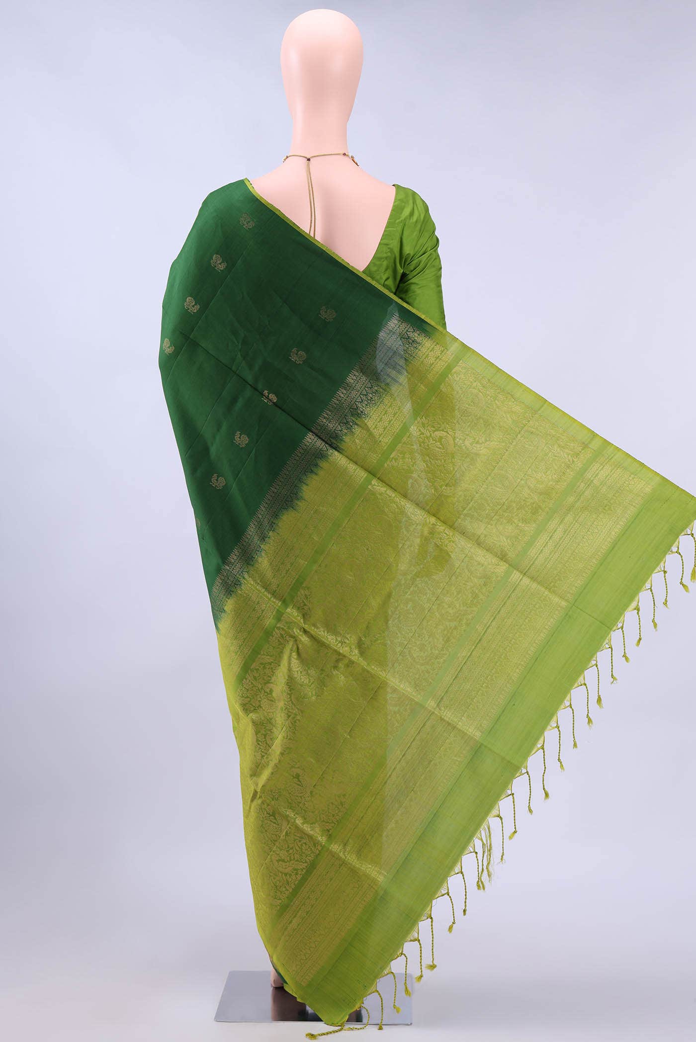 no Dual Tone Soft Silk Saree