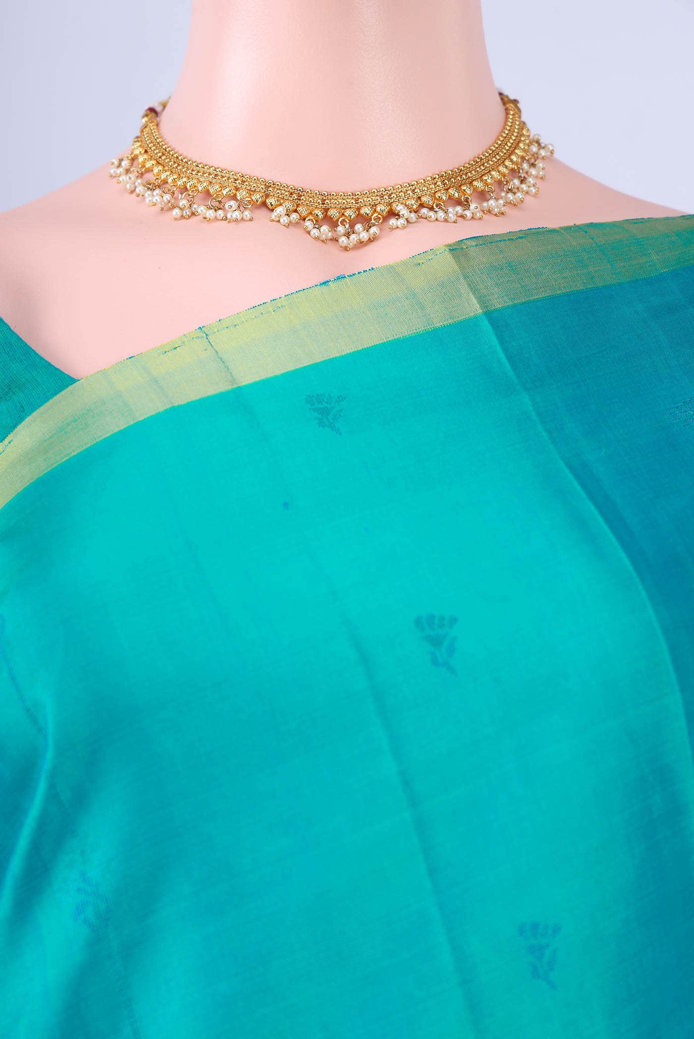 Blue Soft Silk Saree
