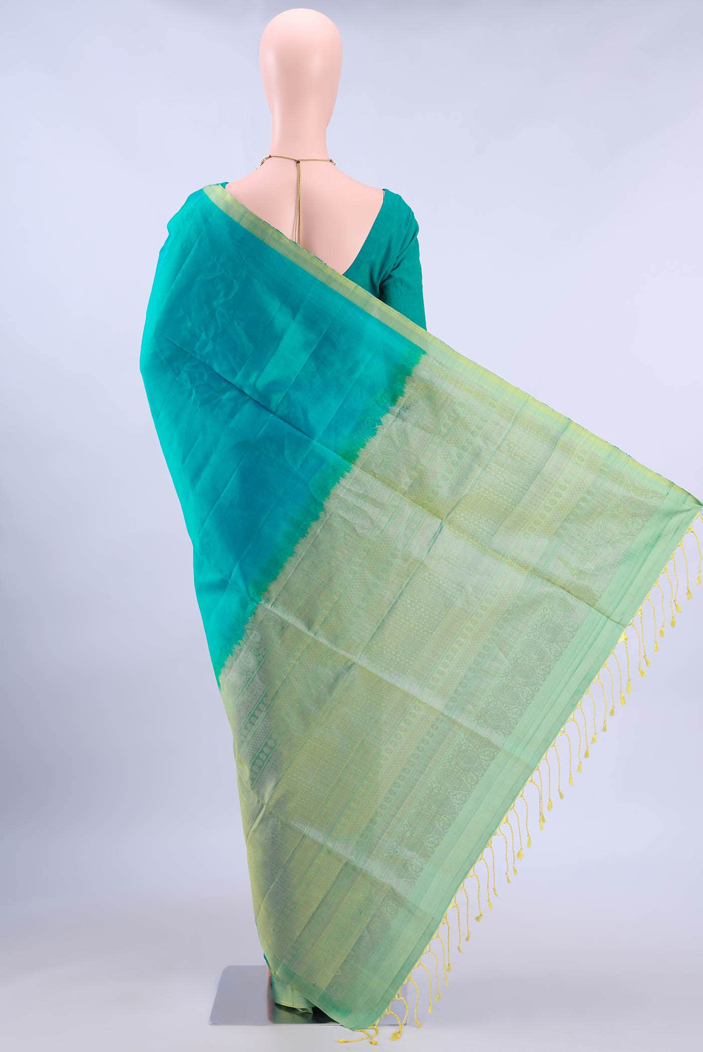 Blue Soft Silk Saree