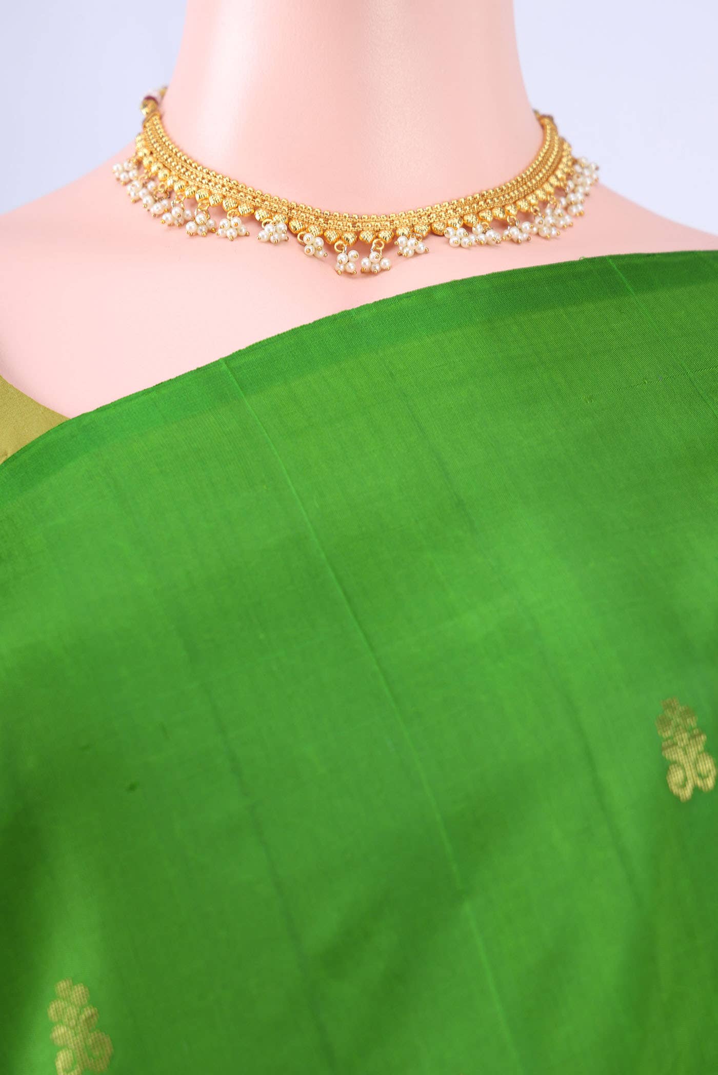 Green Kanchipuram Silk Saree