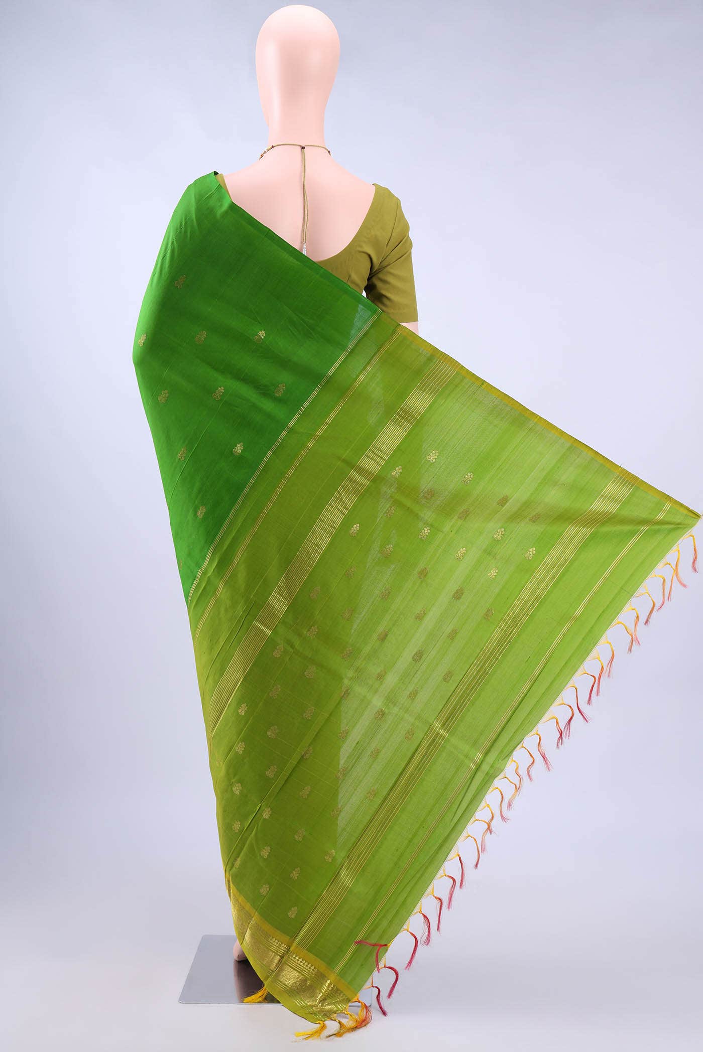 Green Kanchipuram Silk Saree