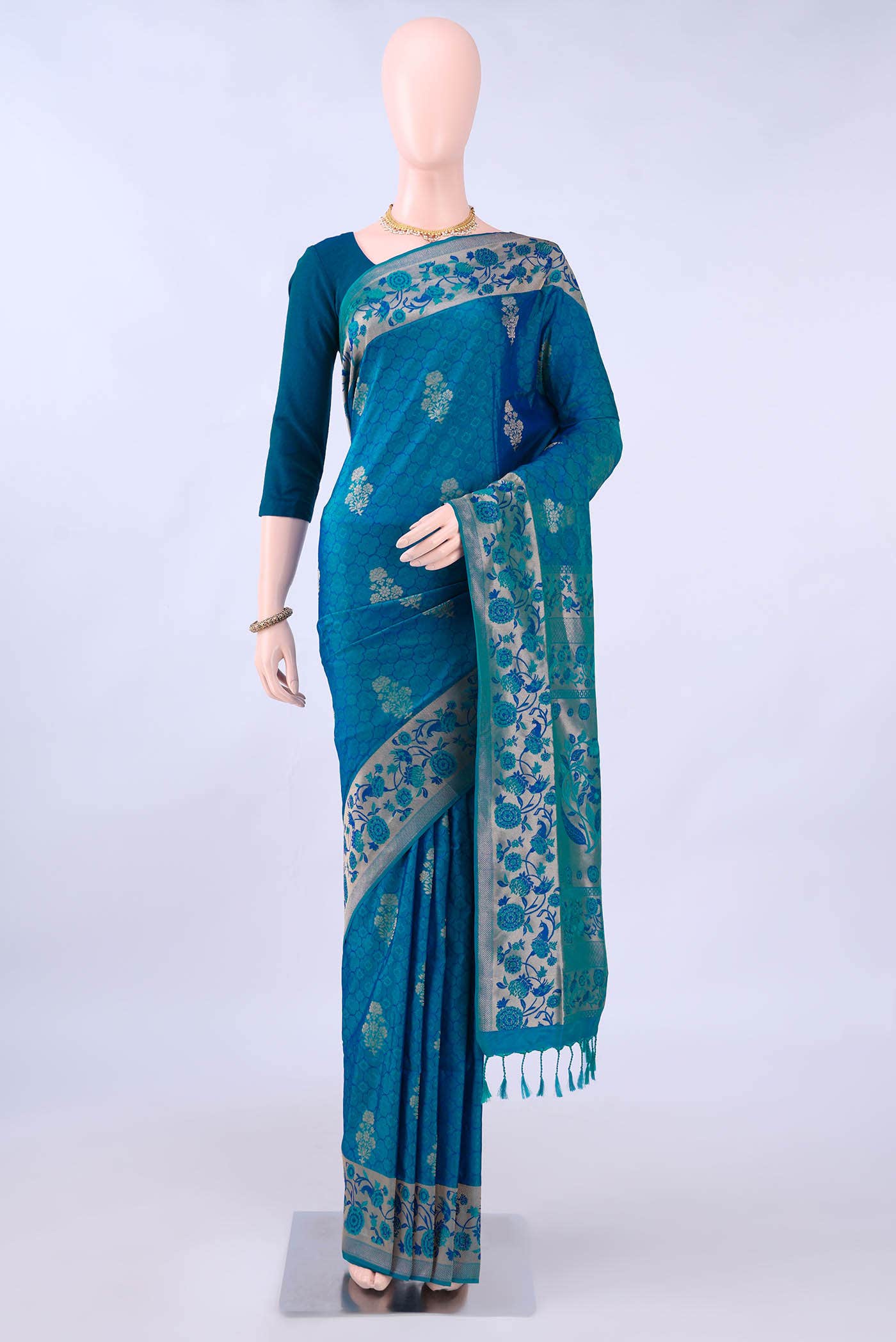 no Dual Tone Soft Silk Saree