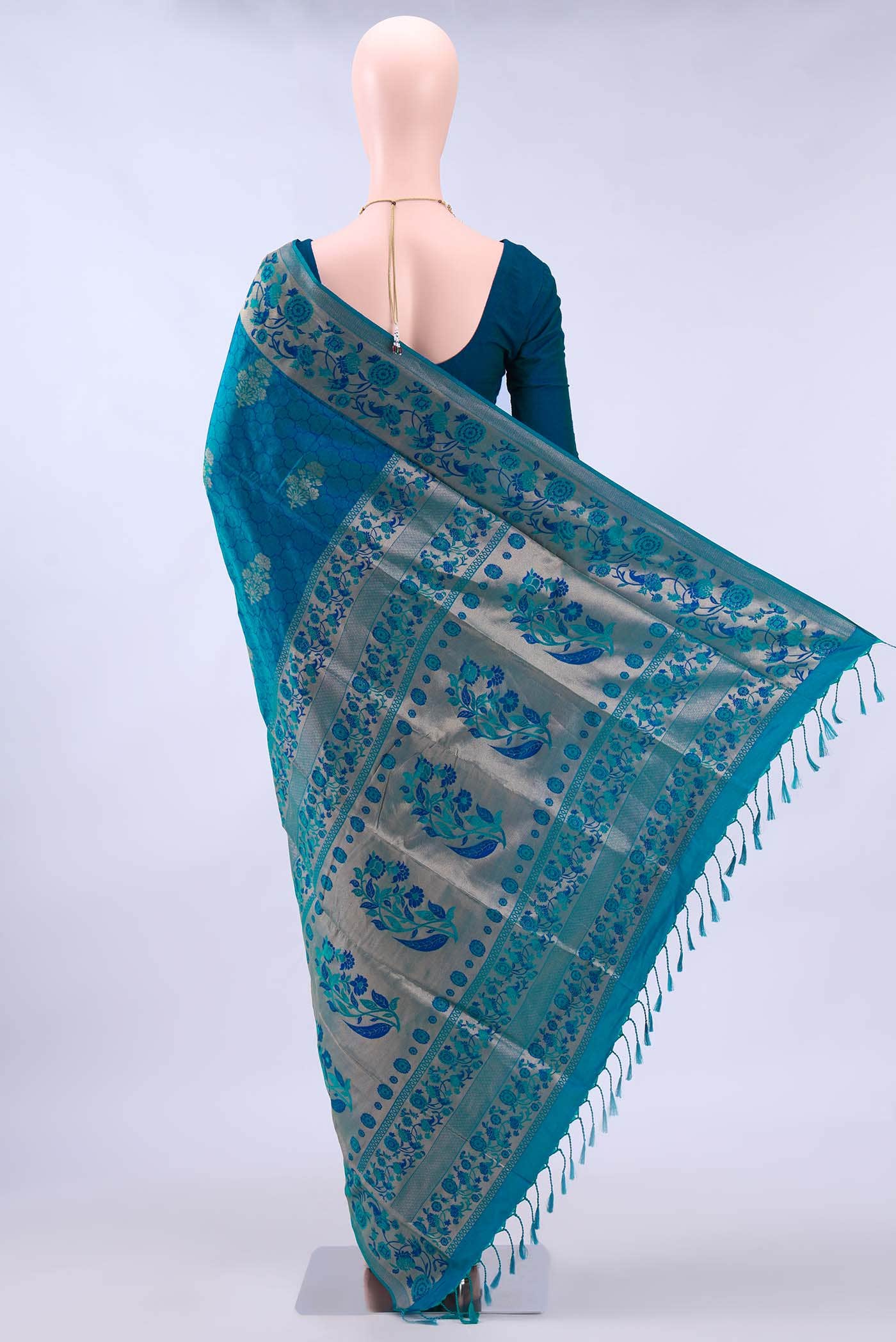 no Dual Tone Soft Silk Saree