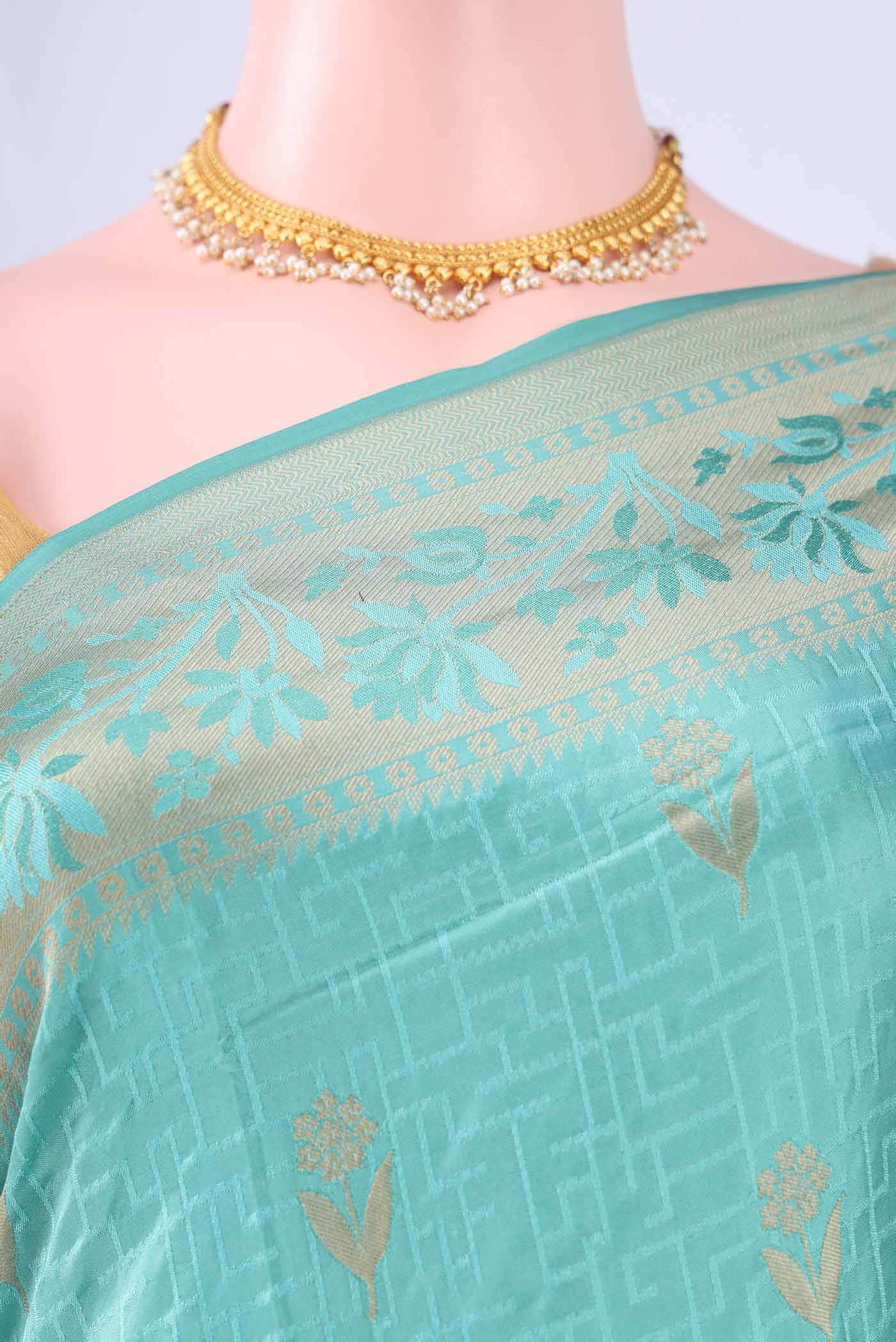Light Green Soft Silk Saree