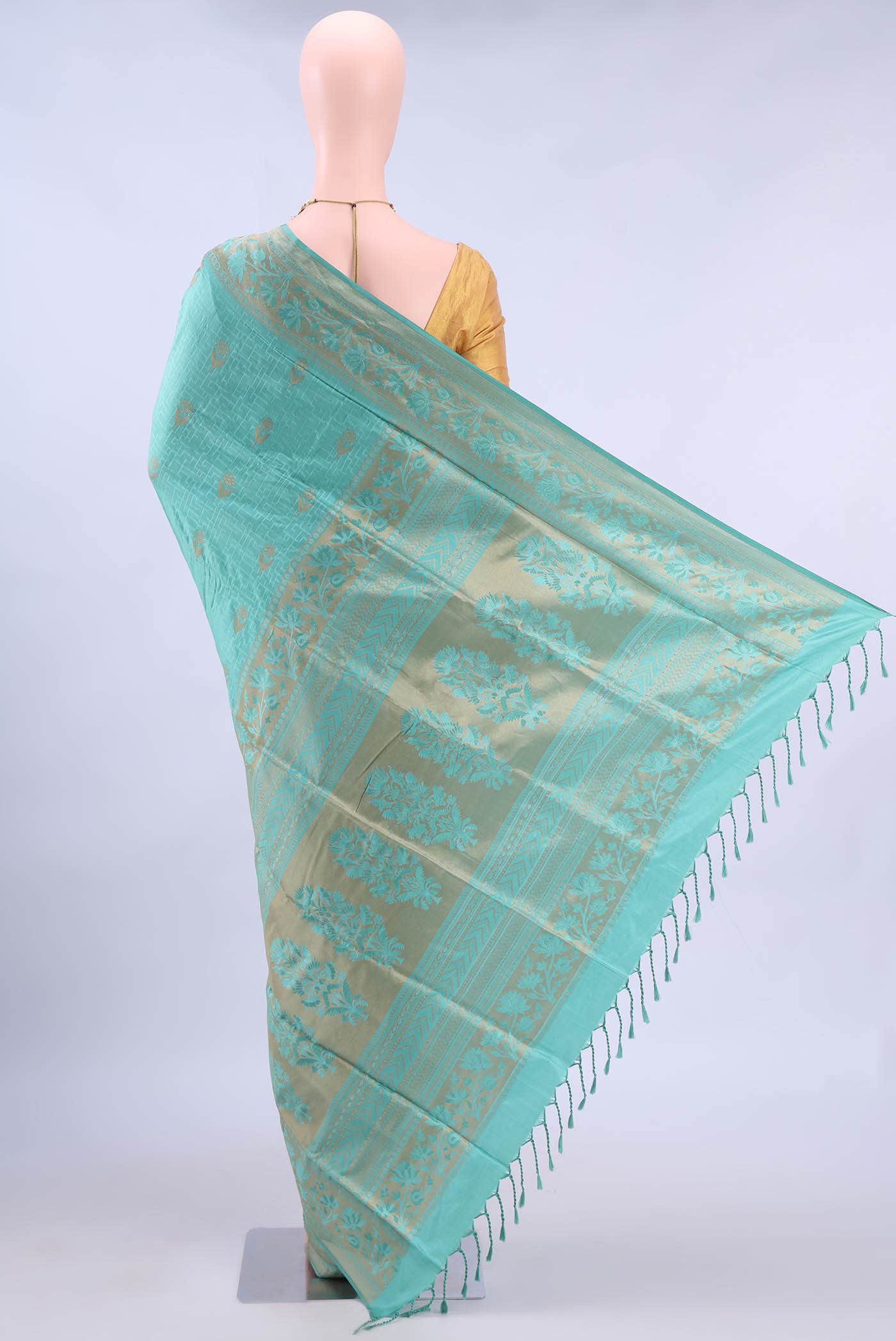 Light Green Soft Silk Saree