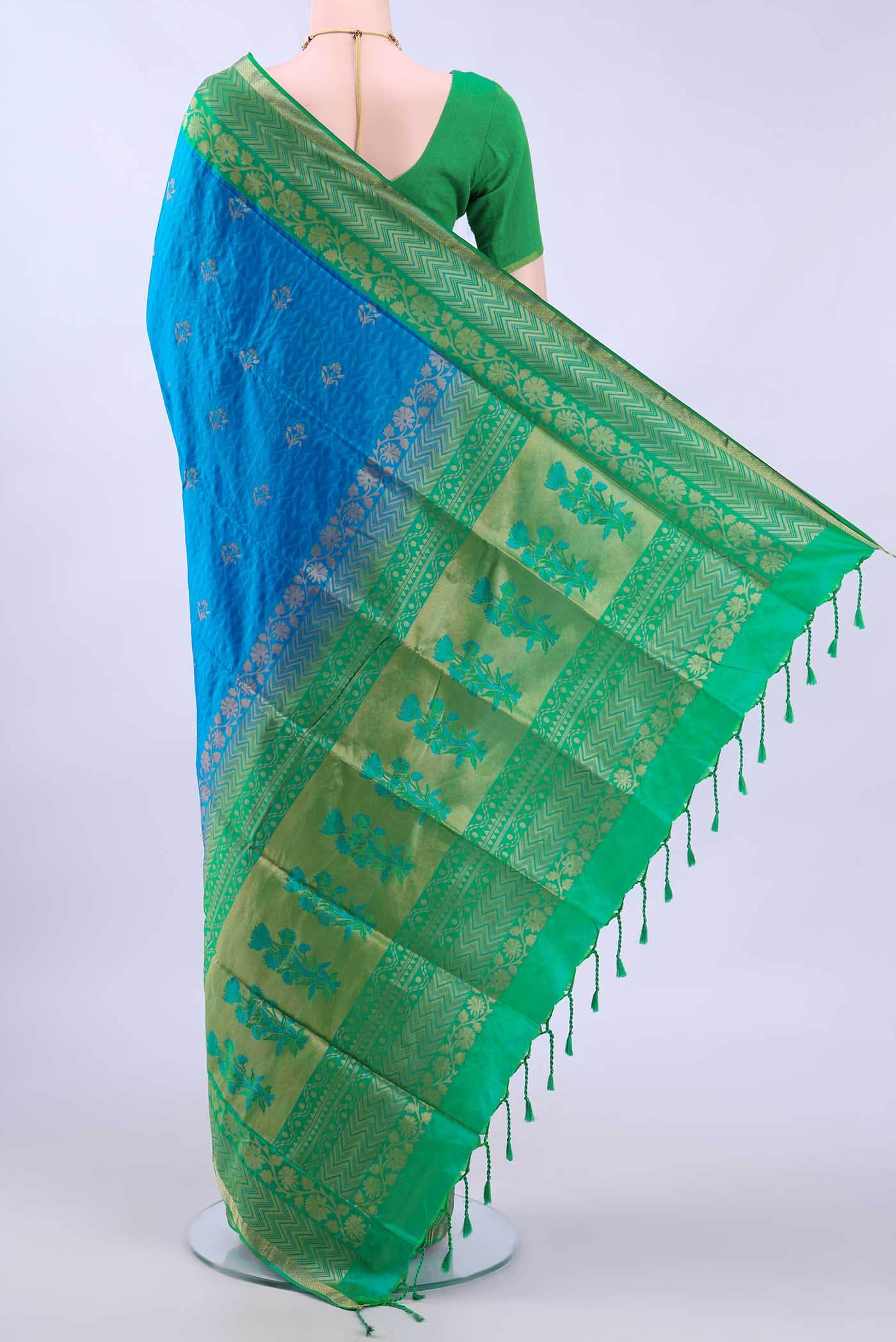 no Dual Tone Soft Silk Saree