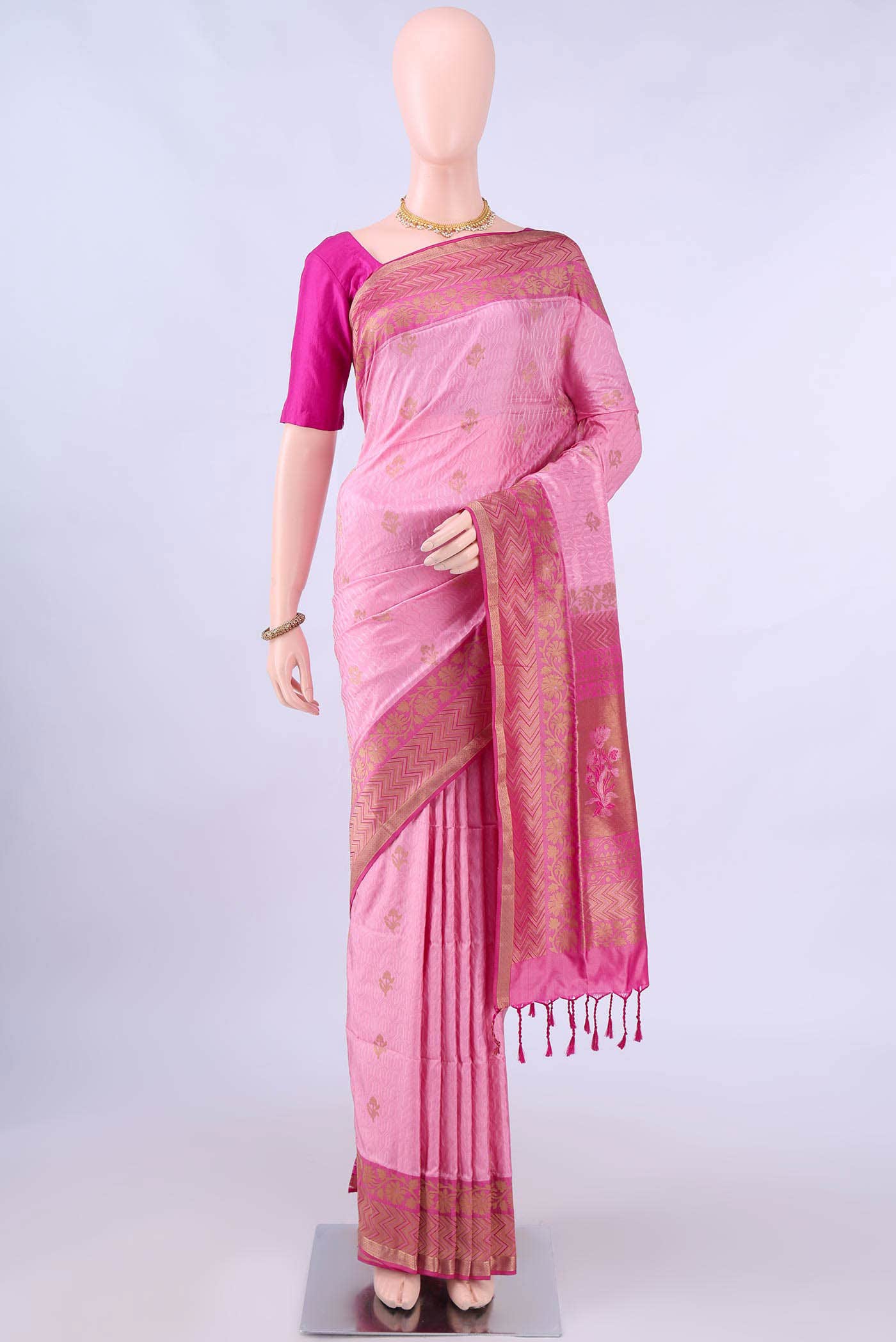 no Dual Tone Soft Silk Saree
