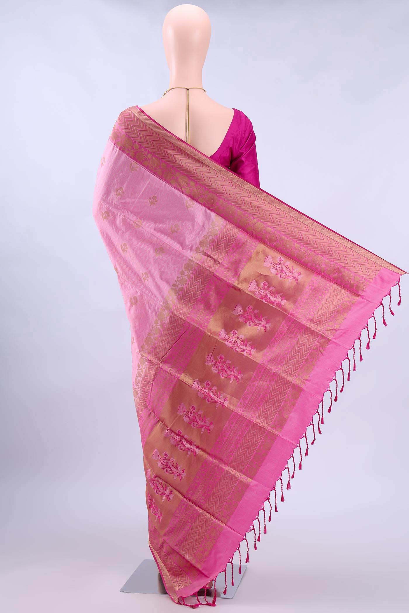 no Dual Tone Soft Silk Saree