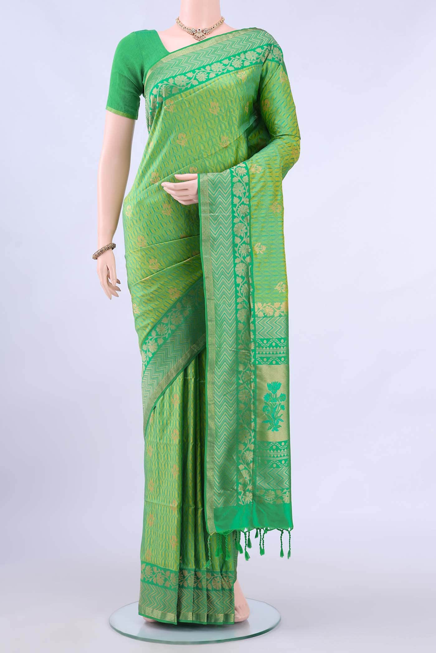 no Dual Tone Soft Silk Saree