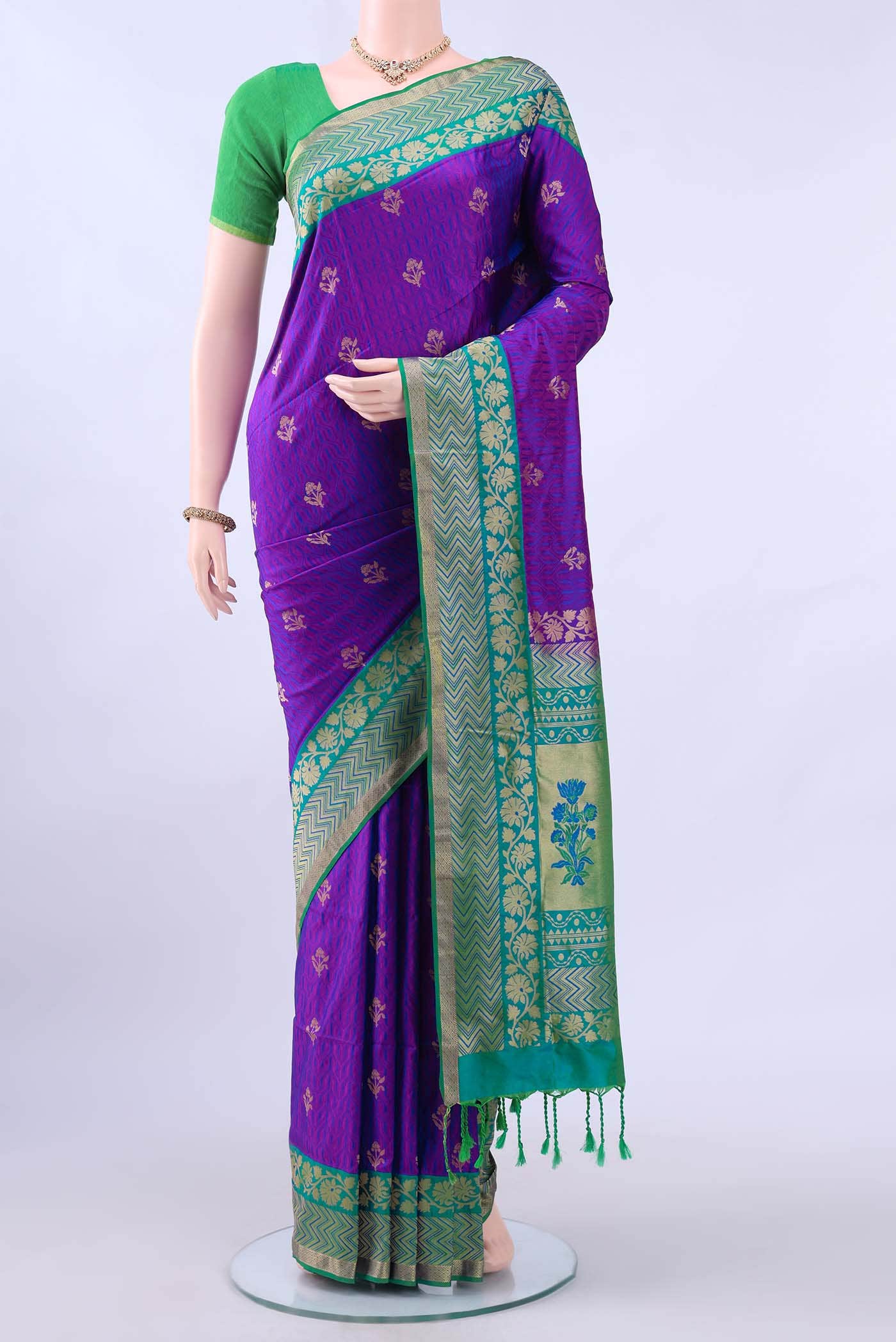 no Dual Tone Soft Silk Saree