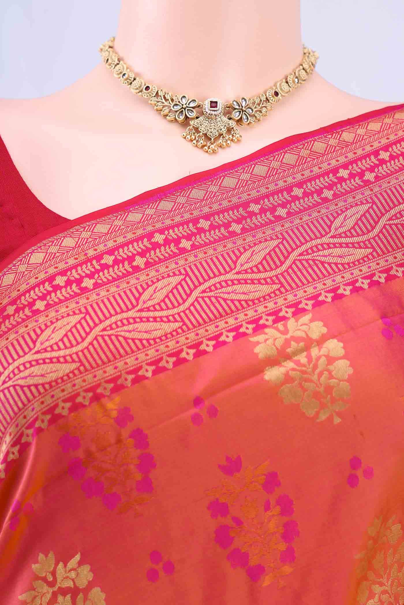 no Dual Tone Soft Silk Saree