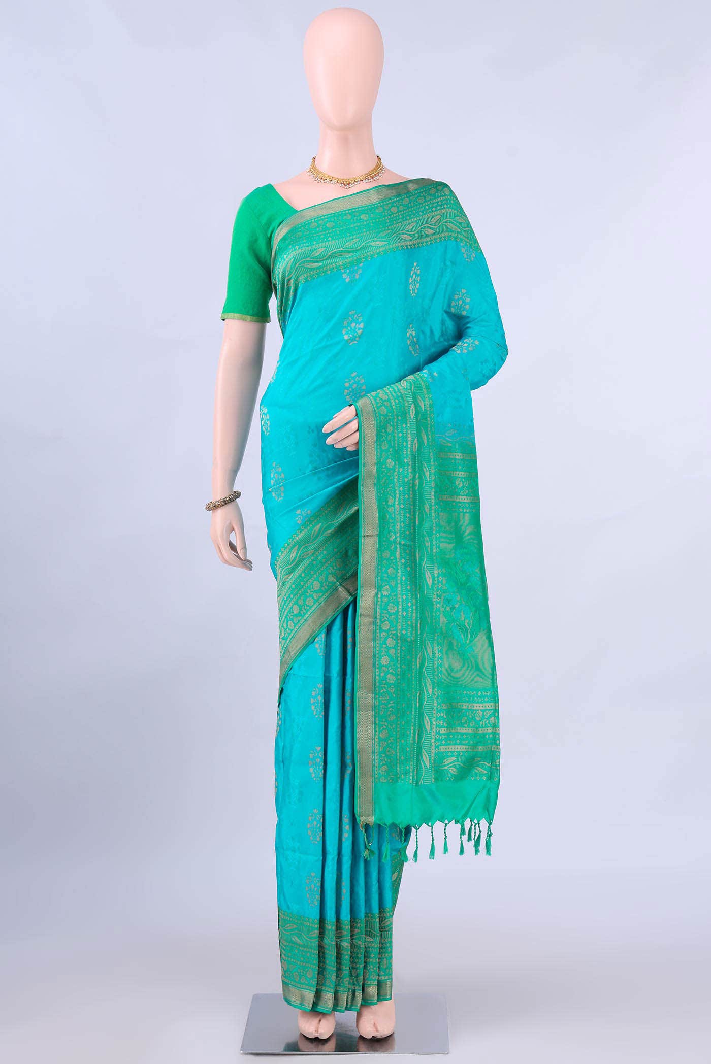 no Dual Tone Soft Silk Saree