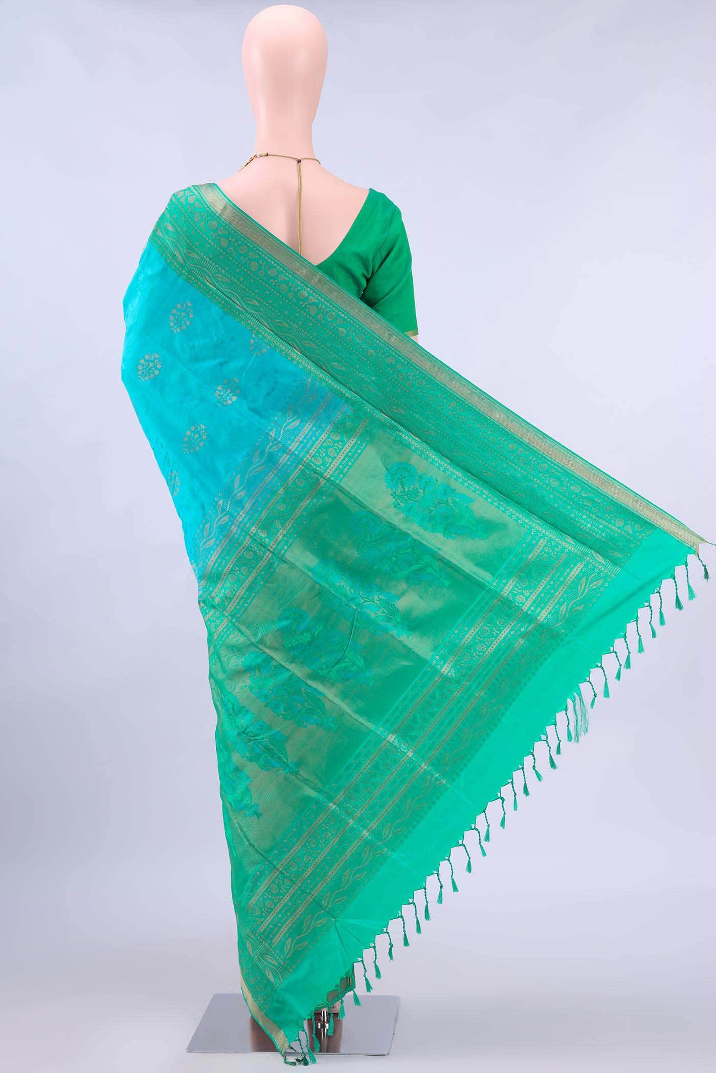 no Dual Tone Soft Silk Saree