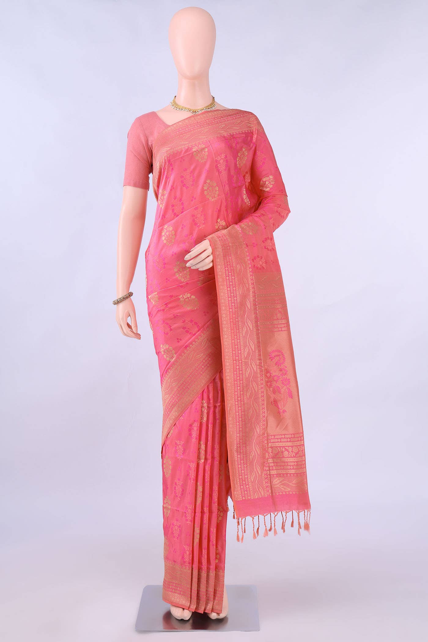 no Dual Tone Soft Silk Saree
