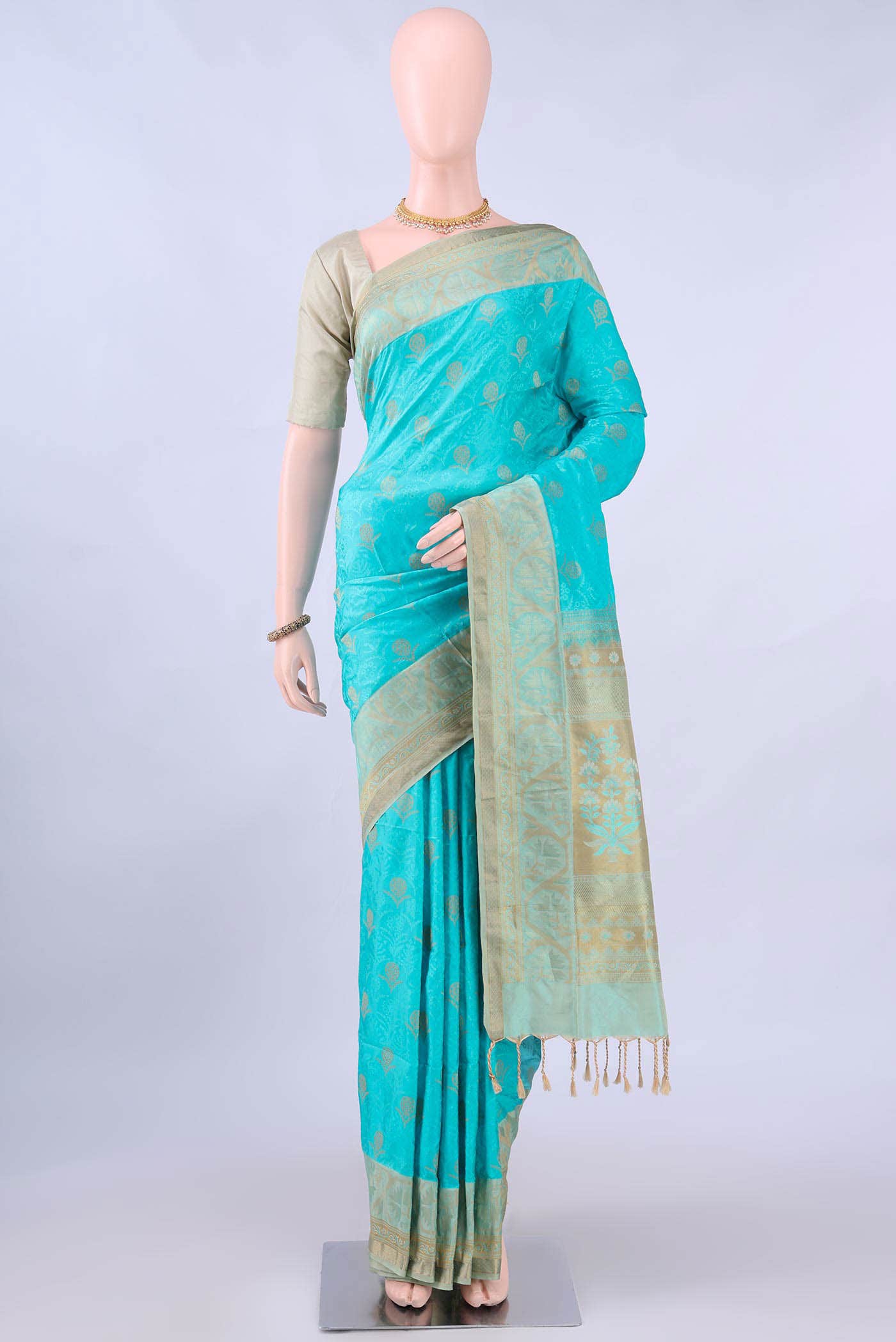 no Dual Tone Soft Silk Saree