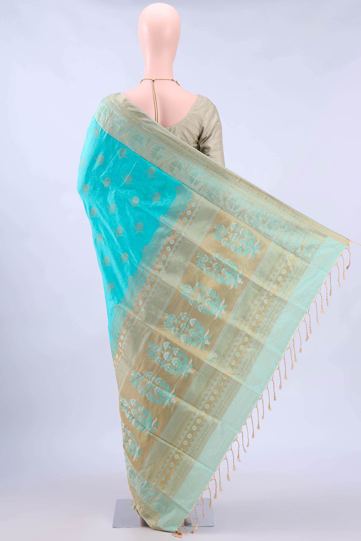 no Dual Tone Soft Silk Saree