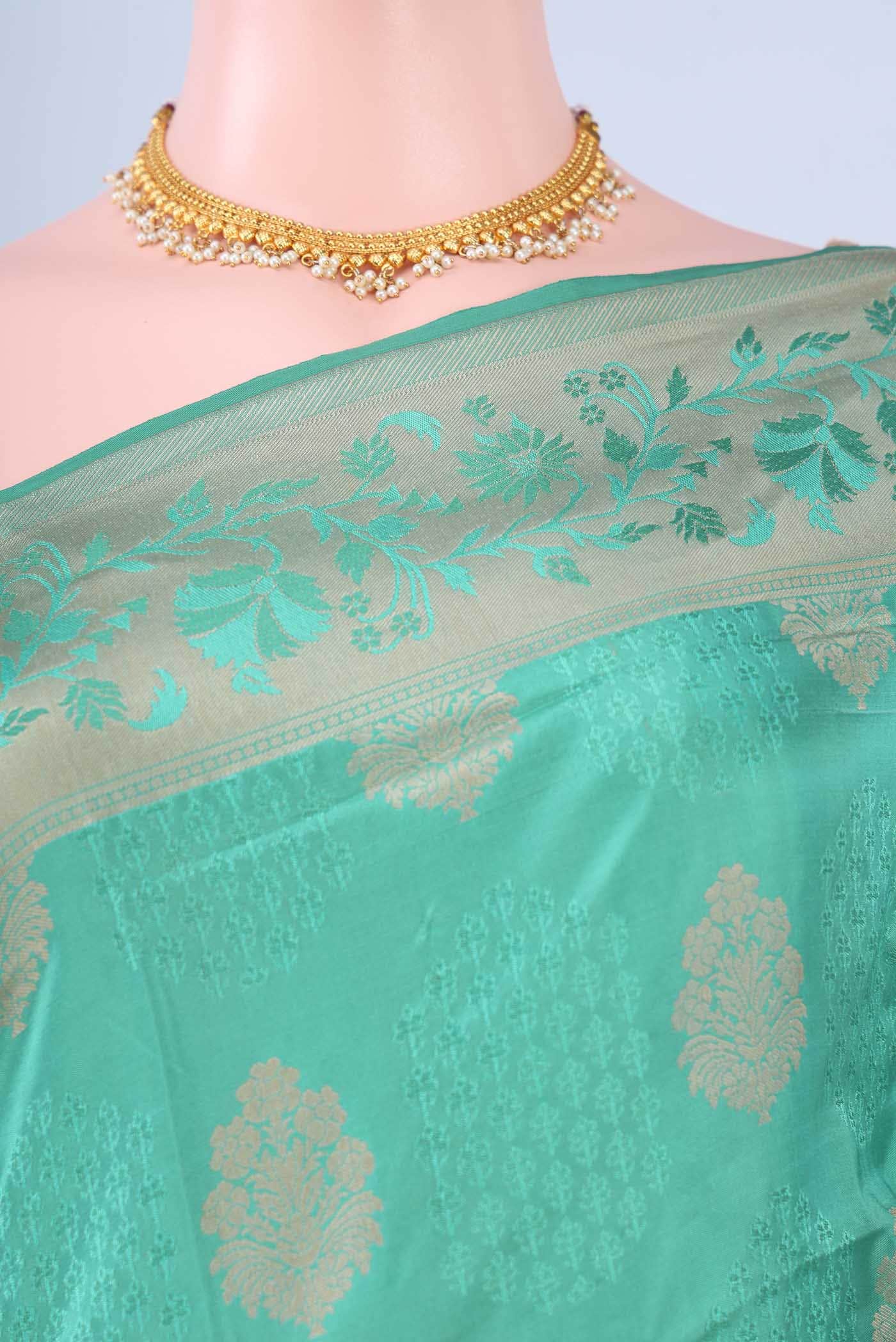 Light Green Soft Silk Saree