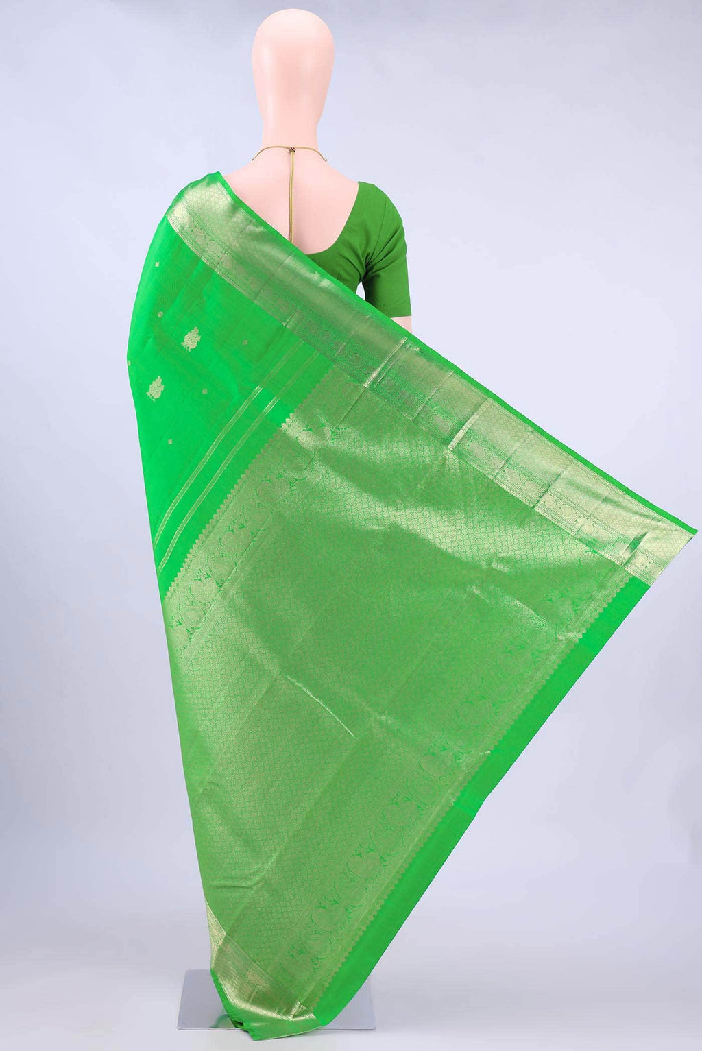 Green Kanchipuram Silk Saree
