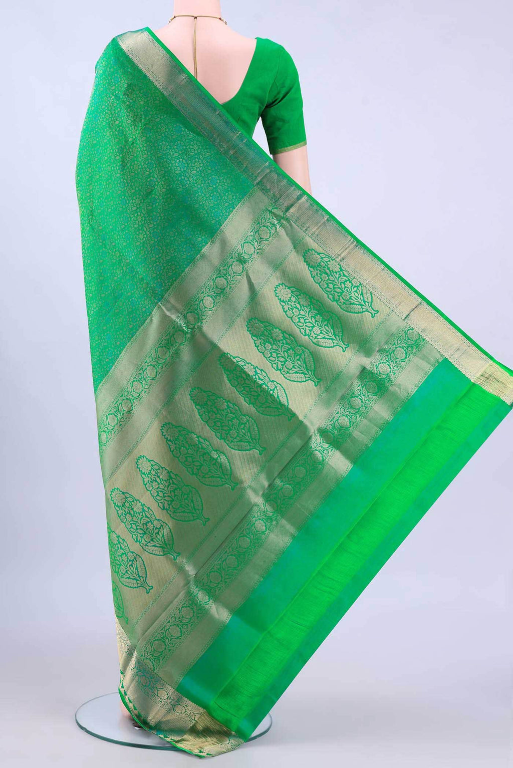 no Dual Tone Soft Silk Saree