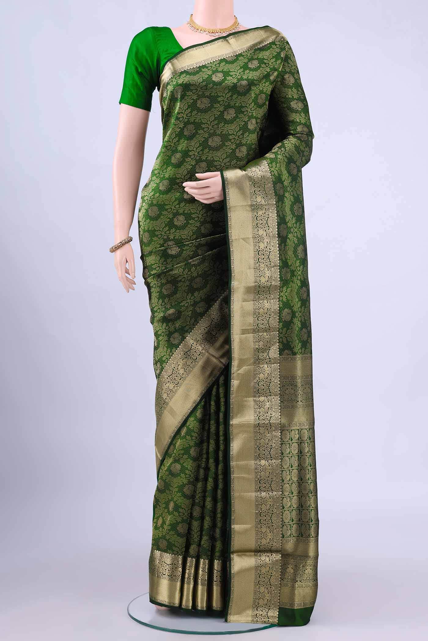 no Dual Tone Soft Silk Saree