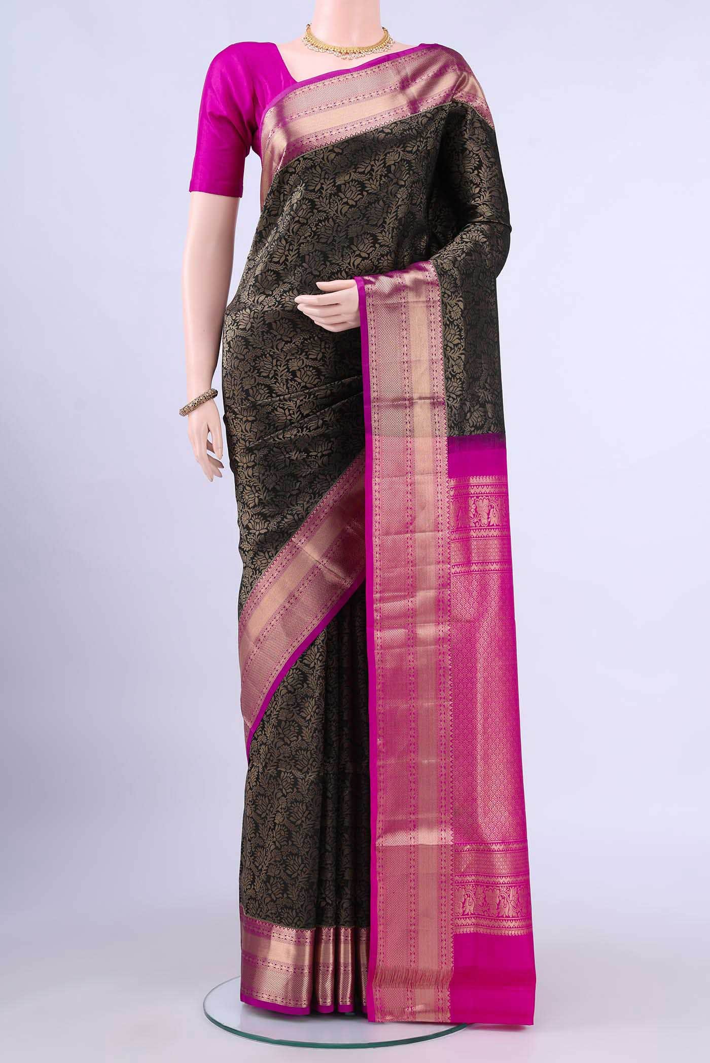 no Dual Tone Soft Silk Saree