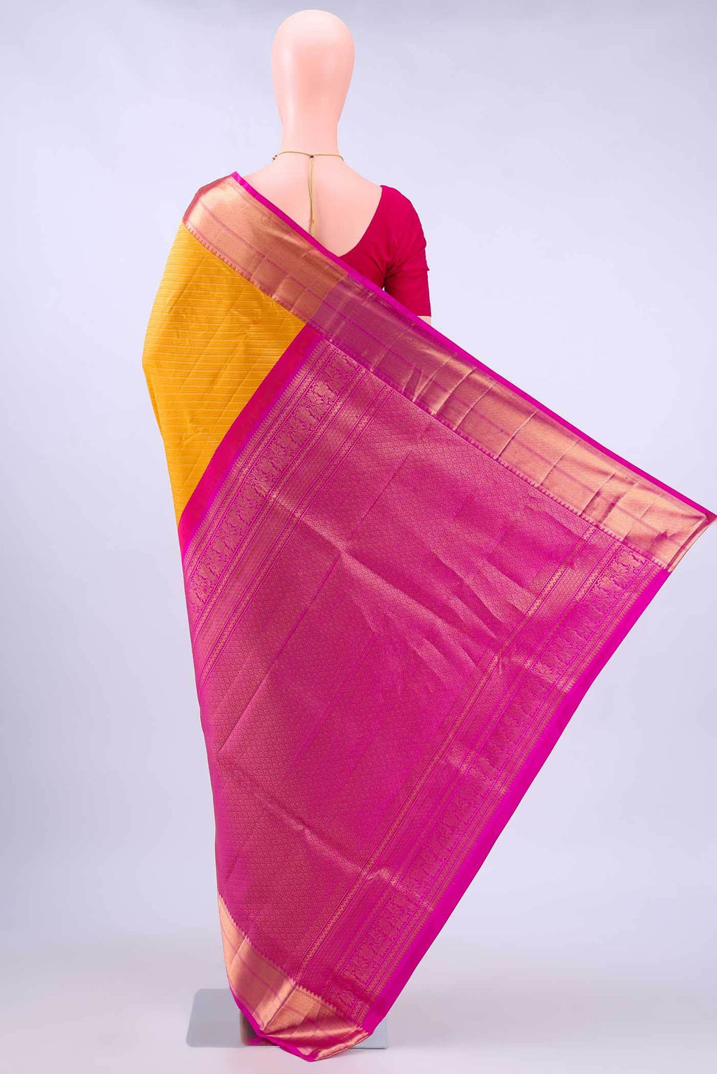 no Dual Tone Soft Silk Saree