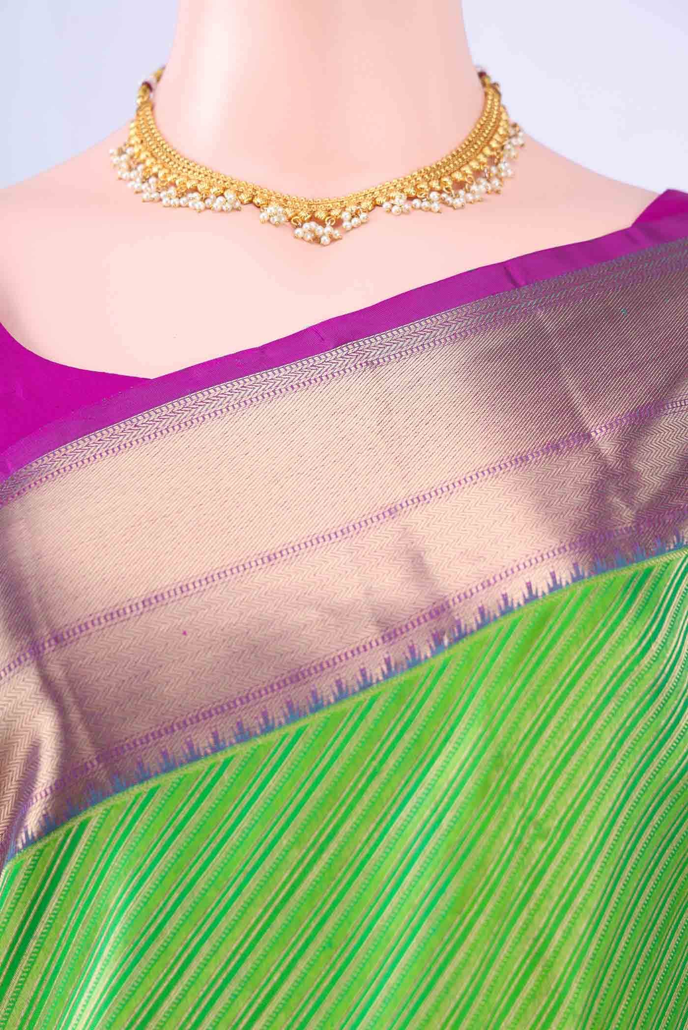 Green Soft Silk Saree