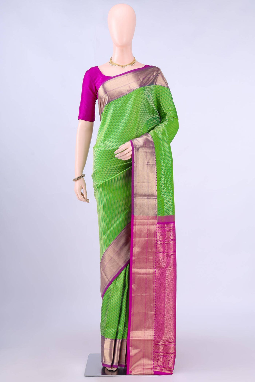Green Soft Silk Saree
