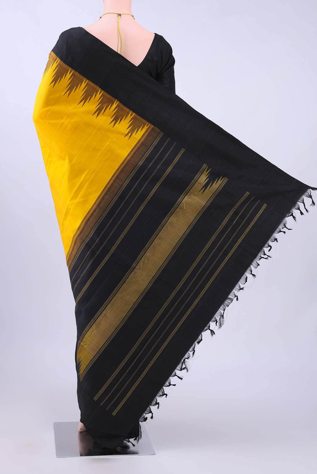 no Dual Tone Kanchipuram Silk Saree