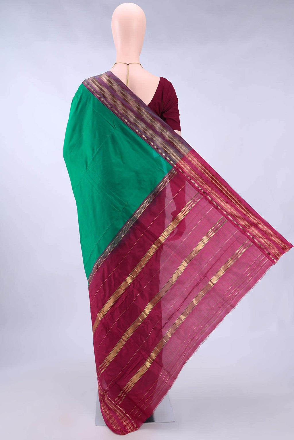 no Dual Tone Narayanpet Silk Saree