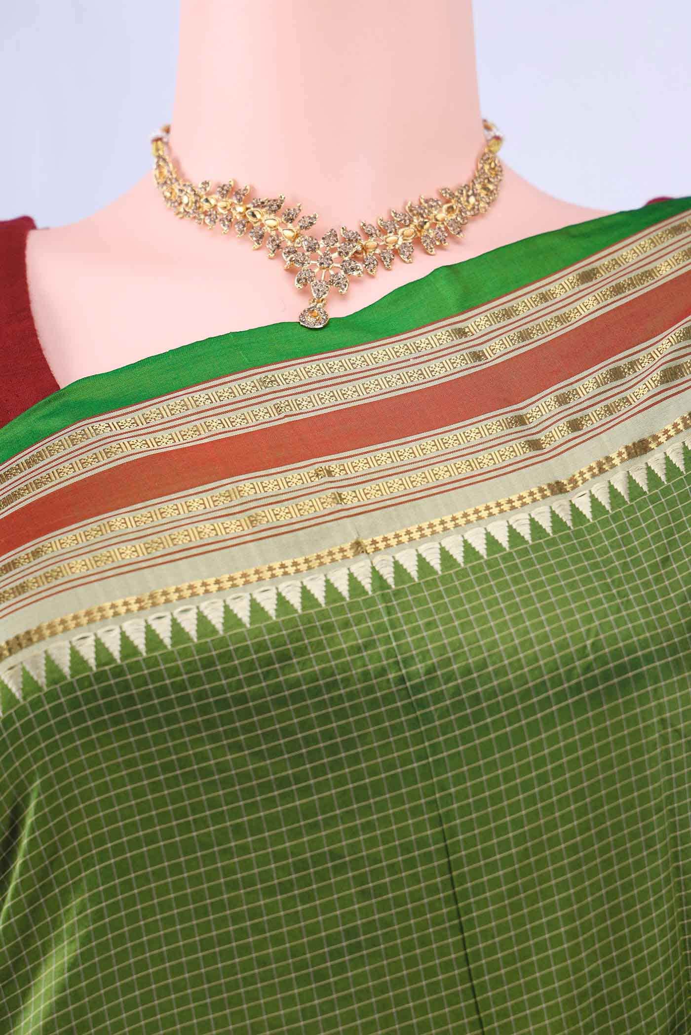 no Dual Tone Narayanpet Silk Saree