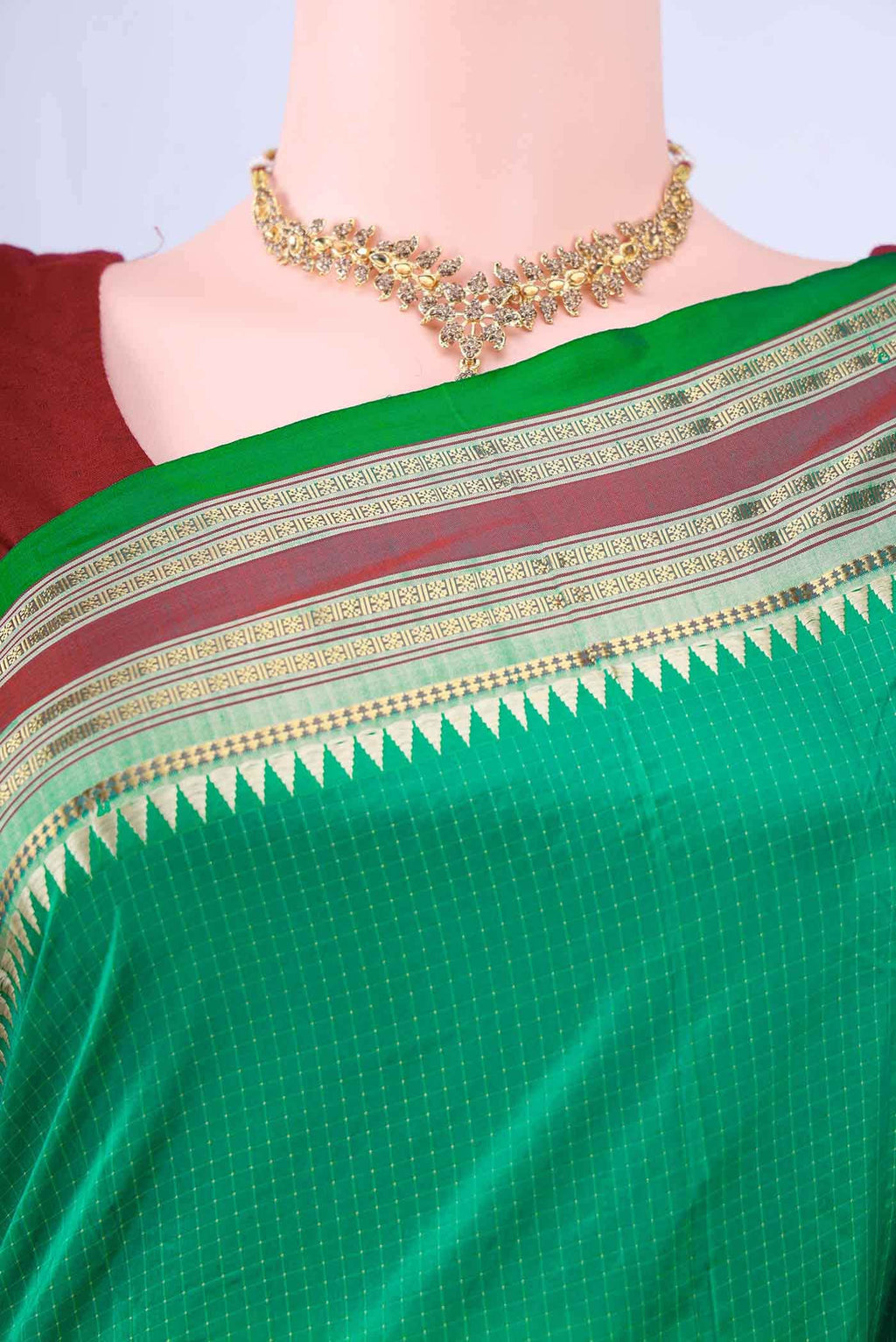 no Dual Tone Narayanpet Silk Saree