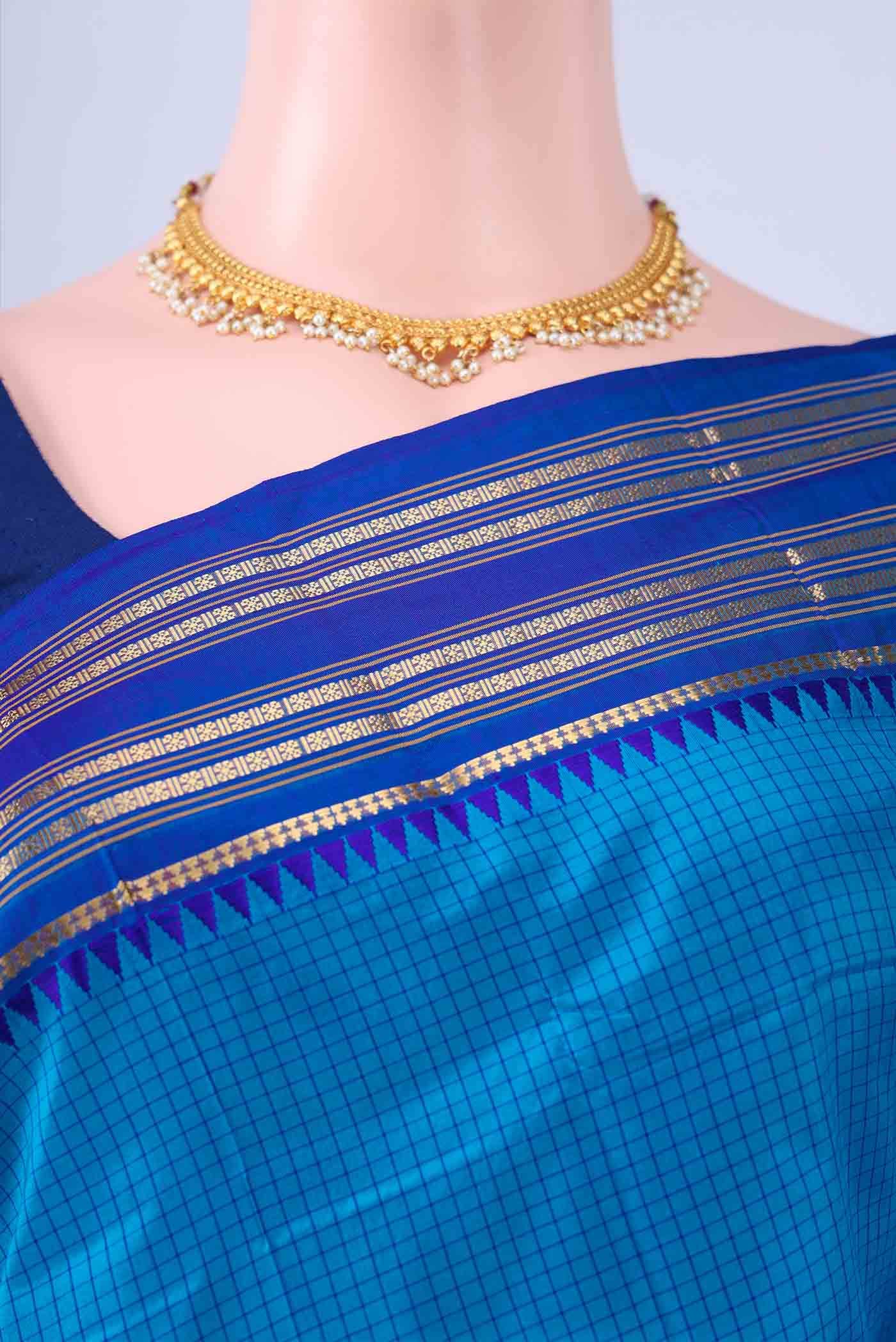 no Dual Tone Narayanpet Silk Saree