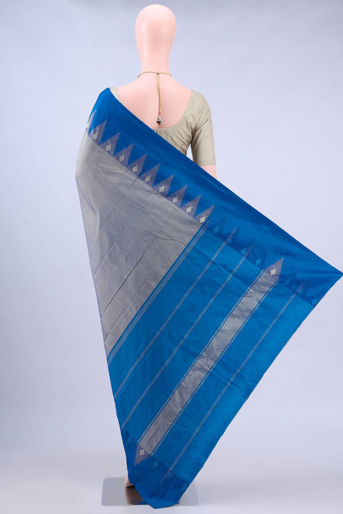 no Dual Tone Bangalore Silk Saree