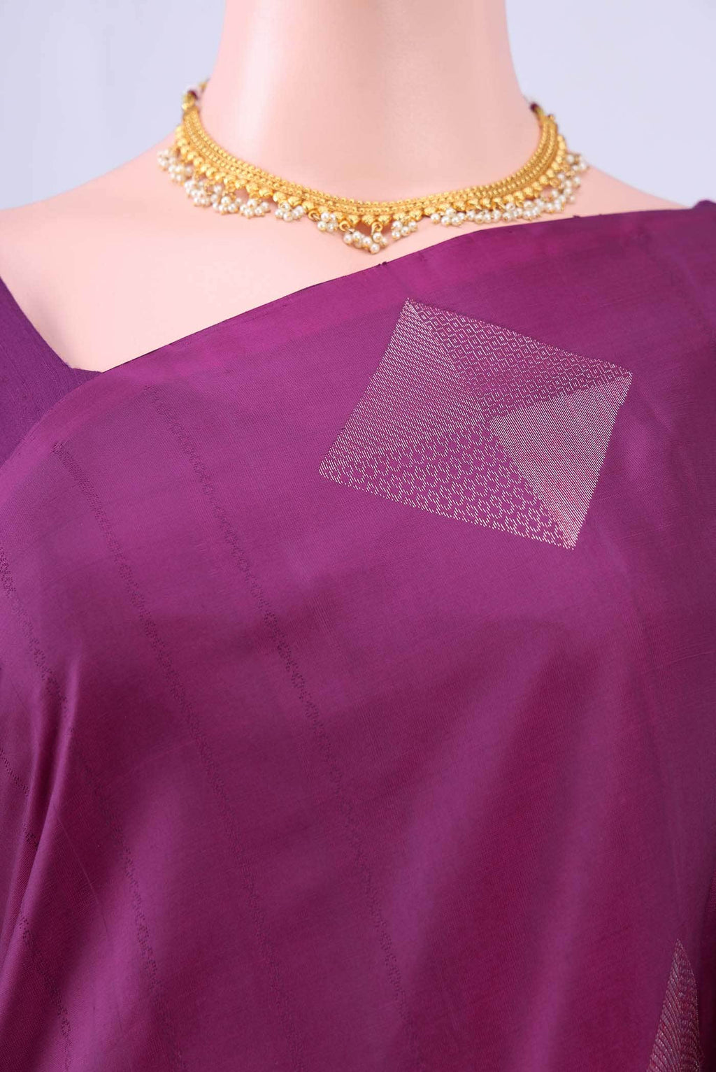 Magenta Soft Silk Saree
