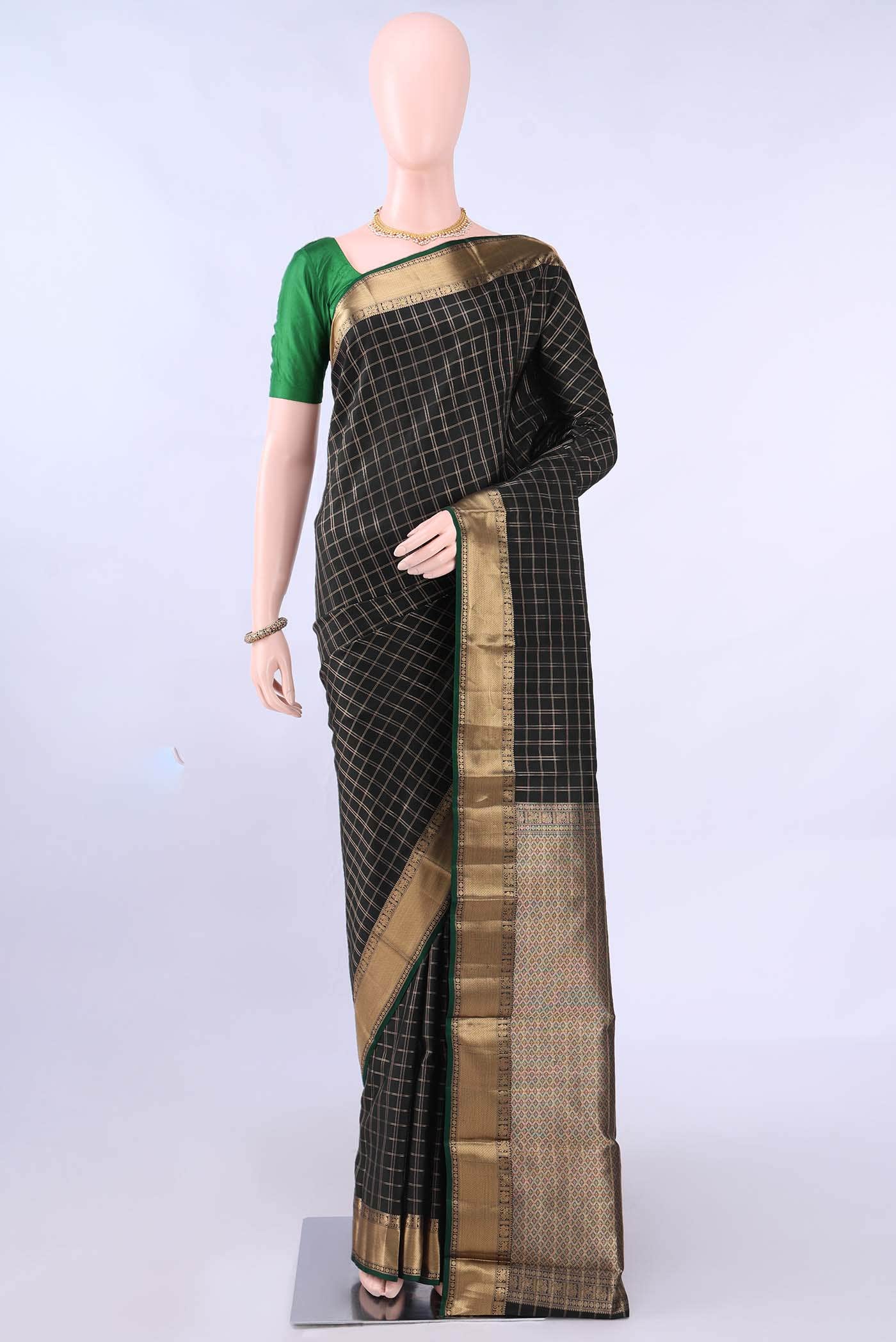 no Dual Tone Nangavalli Silk [ Salem ] Saree