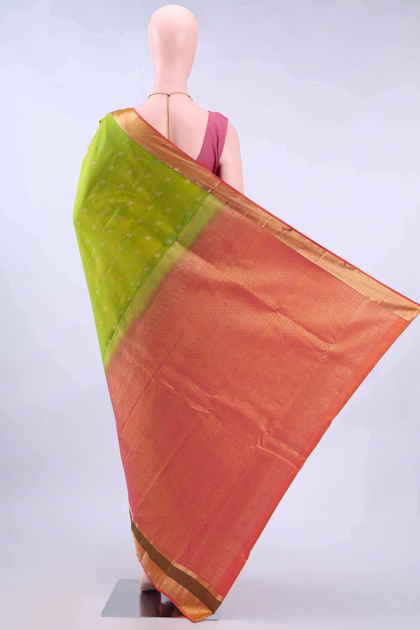 no Dual Tone Nangavalli Silk [ Salem ] Saree