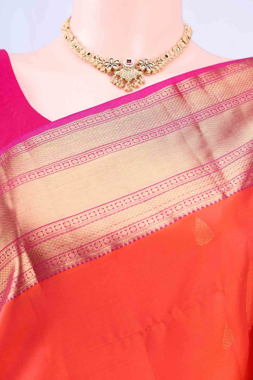 no Dual Tone Nangavalli Silk [ Salem ] Saree